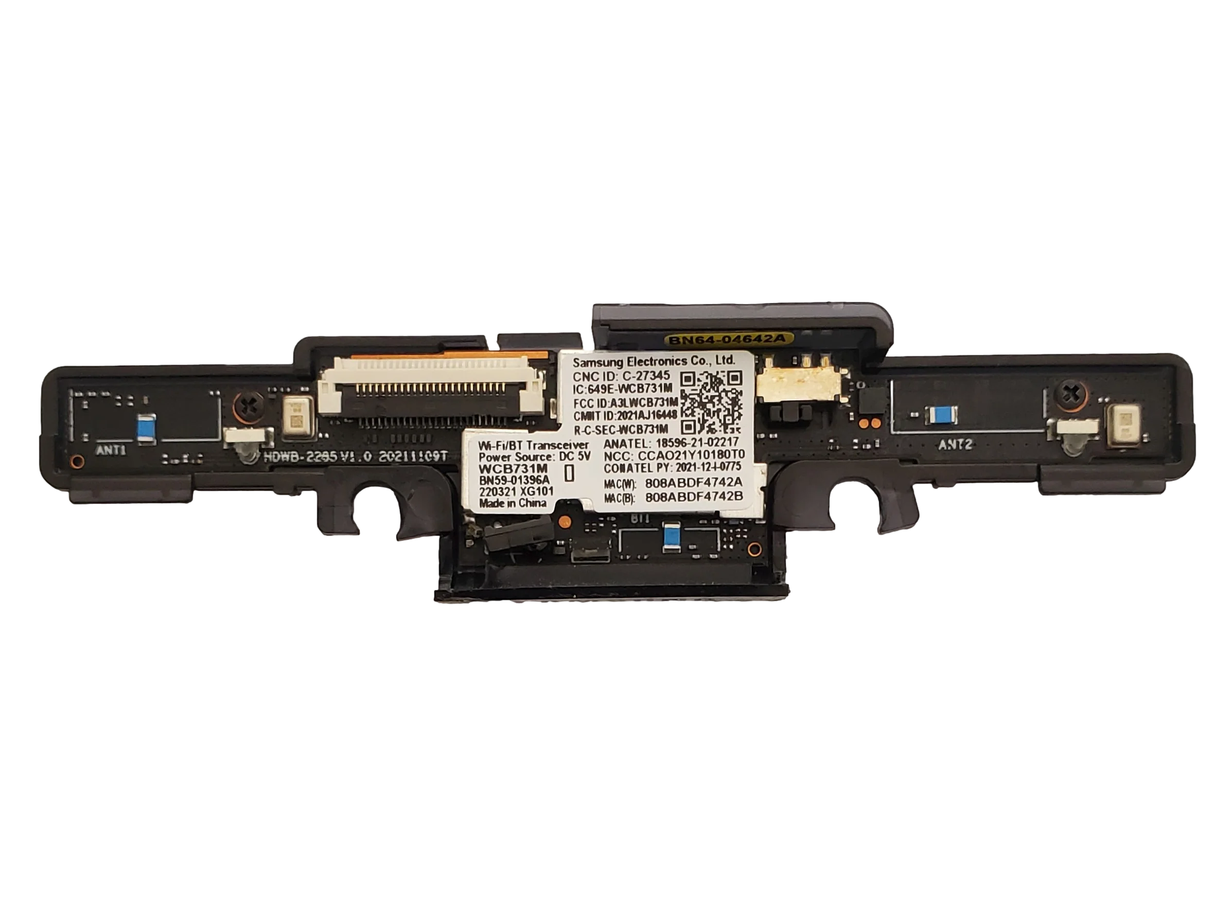 BN59-01396A Samsung Wi-Fi Board, WCB731M, QA65QN85BAKXXT