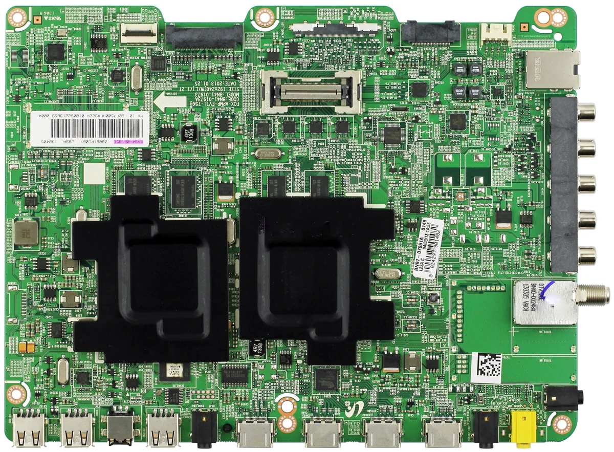 BN94-06185E Samsung Main Board, BN97-07051A, BN41-01807A, UN60F7500AFXZA