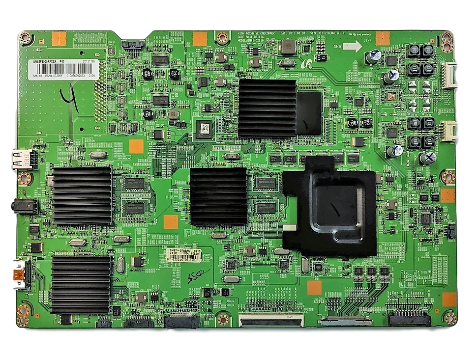 BN94-07299F Samsung Main Board, BN41-02116A, BN97-07932A, UN55F9000AFXZA