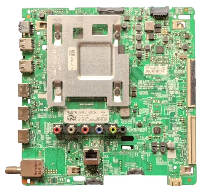 BN94-14031D Samsung Main Board, BN97-15628E, BN41-02703B, UN43RU7100F, UN43RU7100FXZA