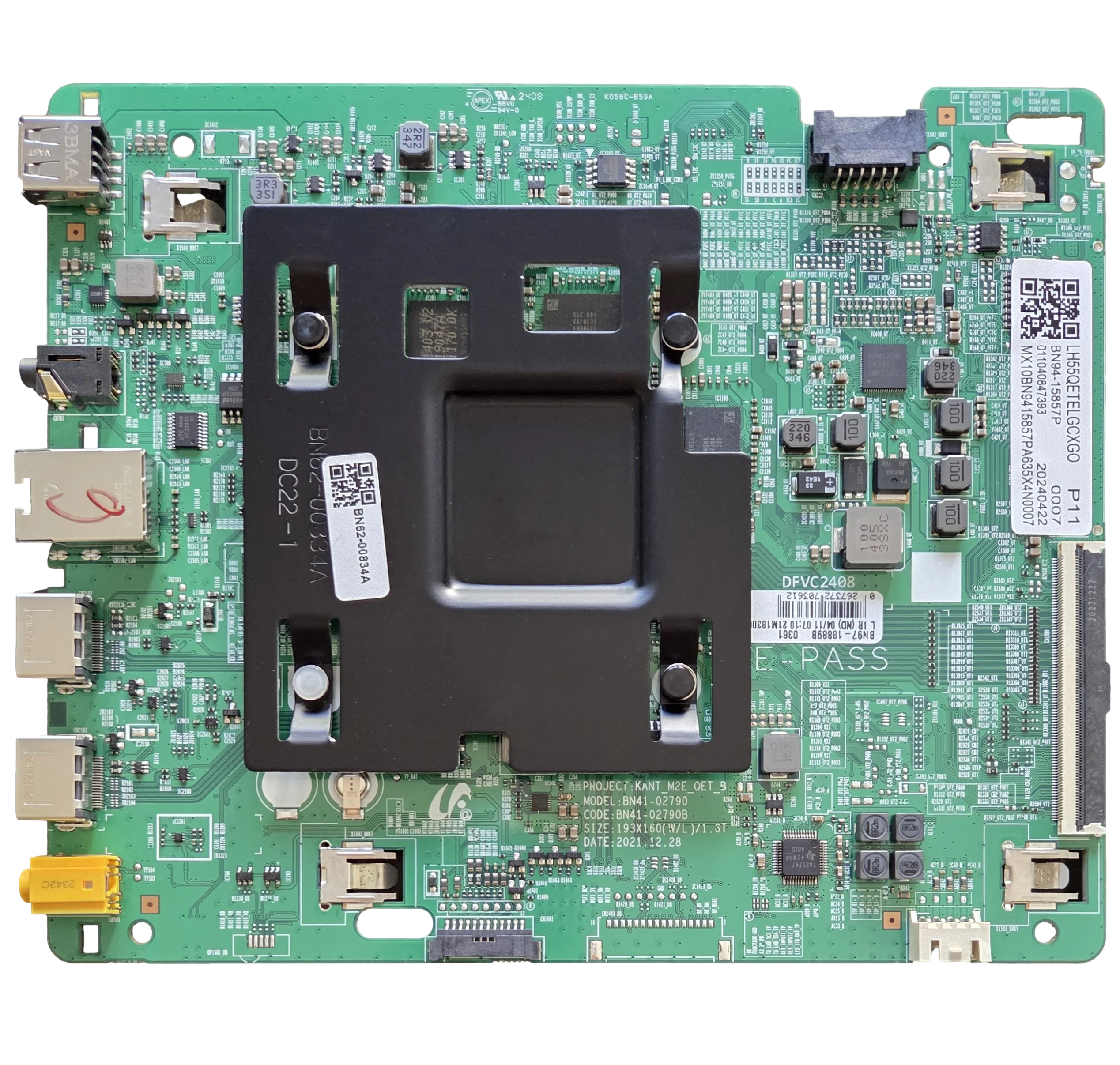 BN94-15857P Samsung Main Board, BN41-02790B, LH55QETELGCXGO