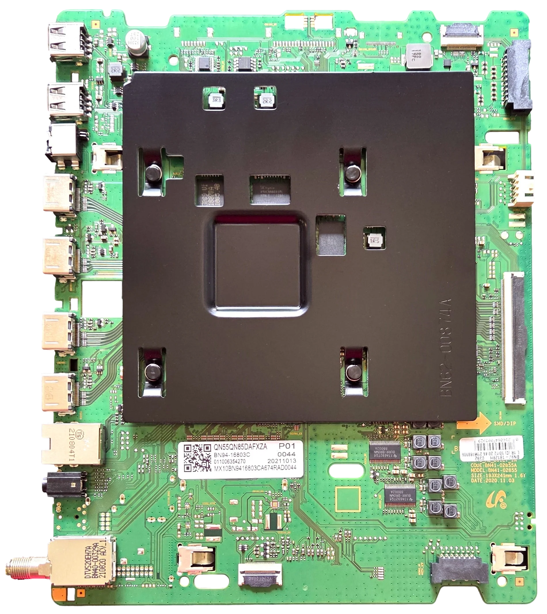 BN94-16803C Samsung Main Board, BN41-02855A, BN97-18128H,  QN55QN85DAFXZA
