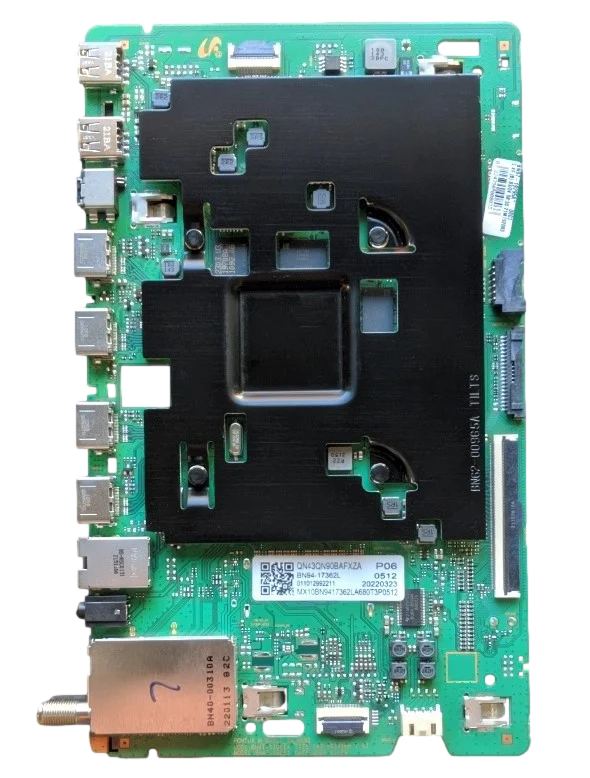 BN94-17362L Samsung Main Board, BN97-19295A, BN41-03011A, QN43QN90BAFXZA, QN43QN90BDFXZA