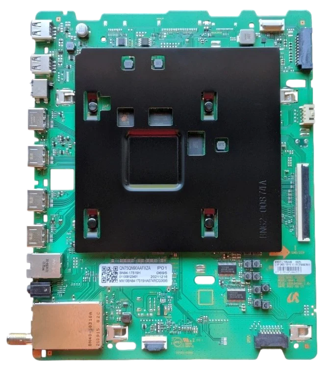 BN94-17519H Samsung Main Board, BN97-19544S, BN41-02855C, QN75QN90AAF, QN75QN90AAFXZA, QN75QN9DAAFXZA