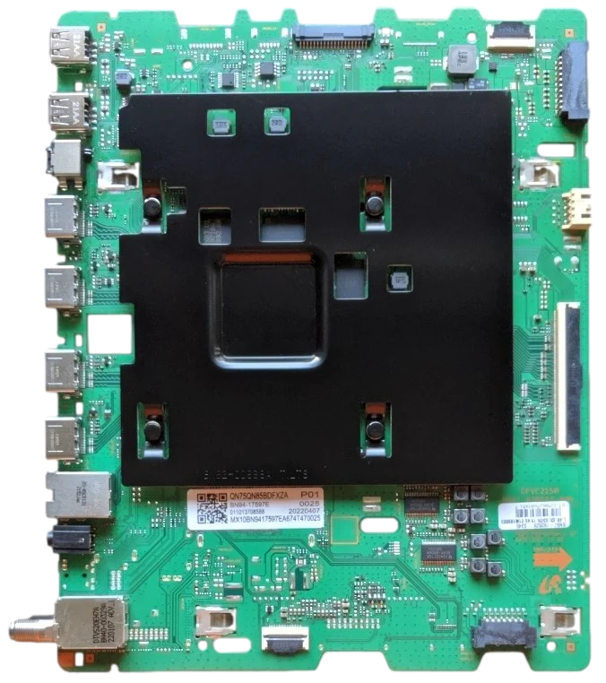 BN94-17597E Samsung Main Board, BN41-03014A, BN97-19202X, QN75QN85BDF, BA01, QN75QN85BDFXZA