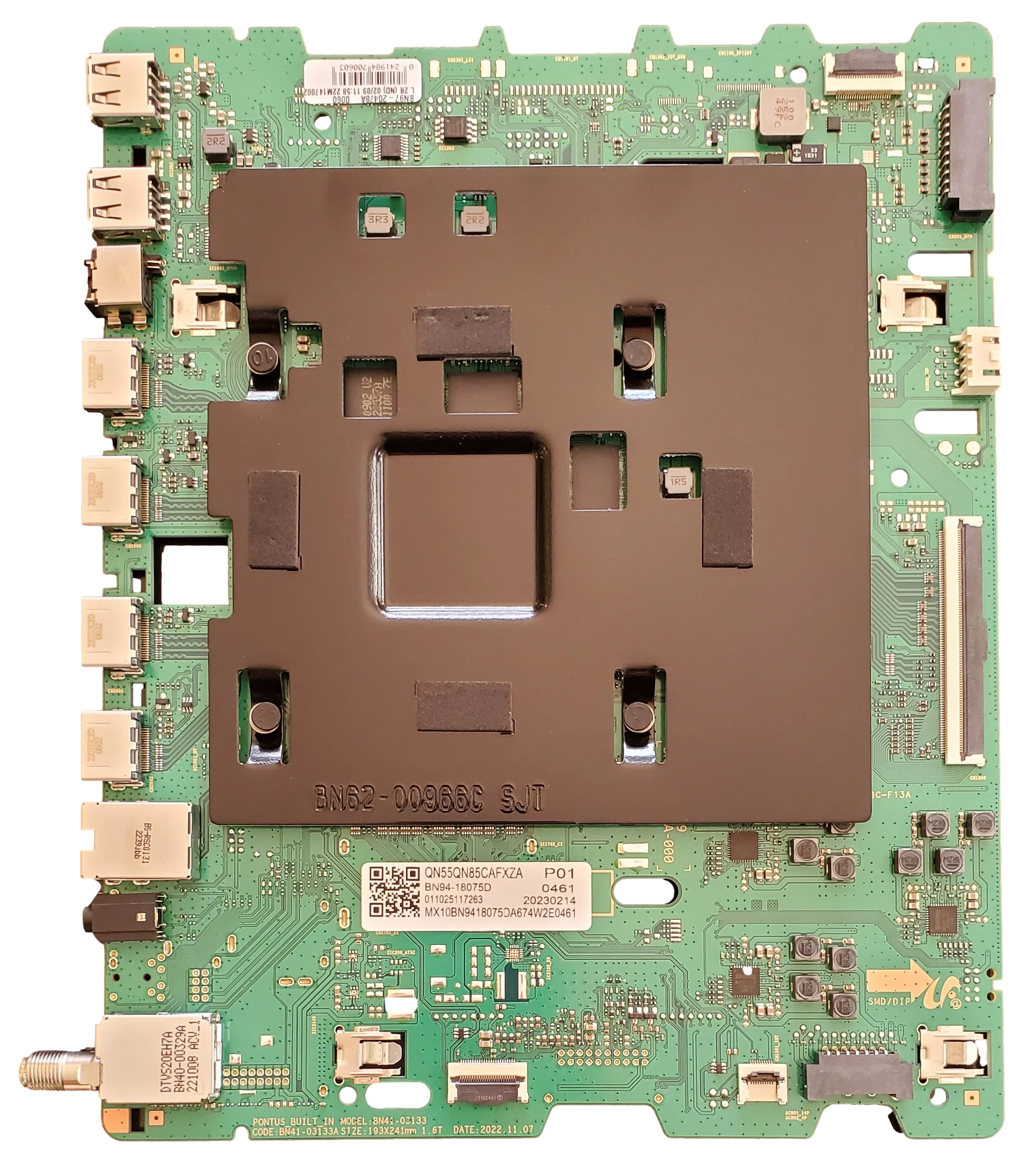 BN94-18075D Samsung Main Board, BN97-20478A, BN41-03133A, QN55QN85CAFXZA