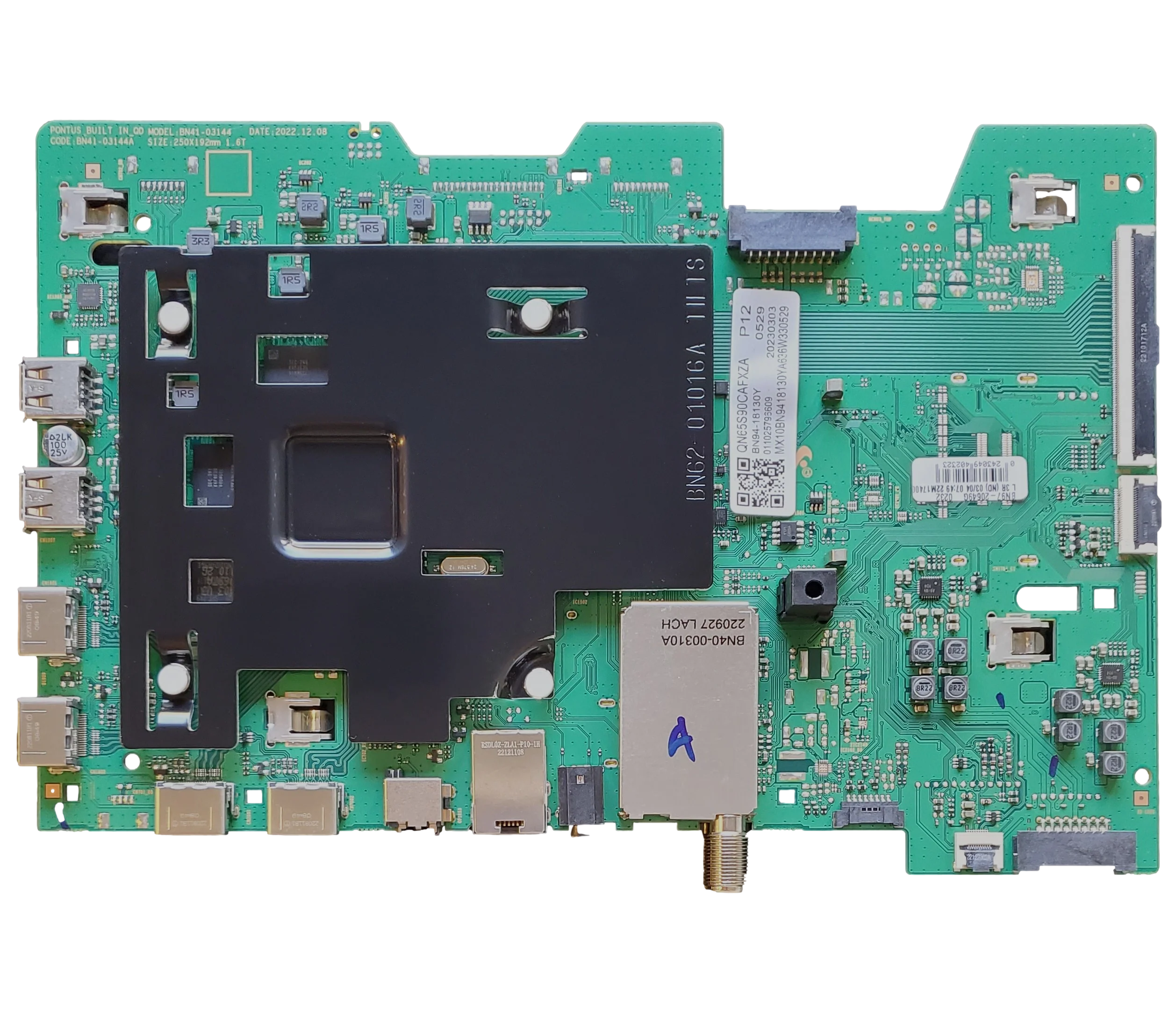 BN94-18130Y Samsung Main Board, BN97-20649G, BN41-03144A, QN65S90CAFXZA