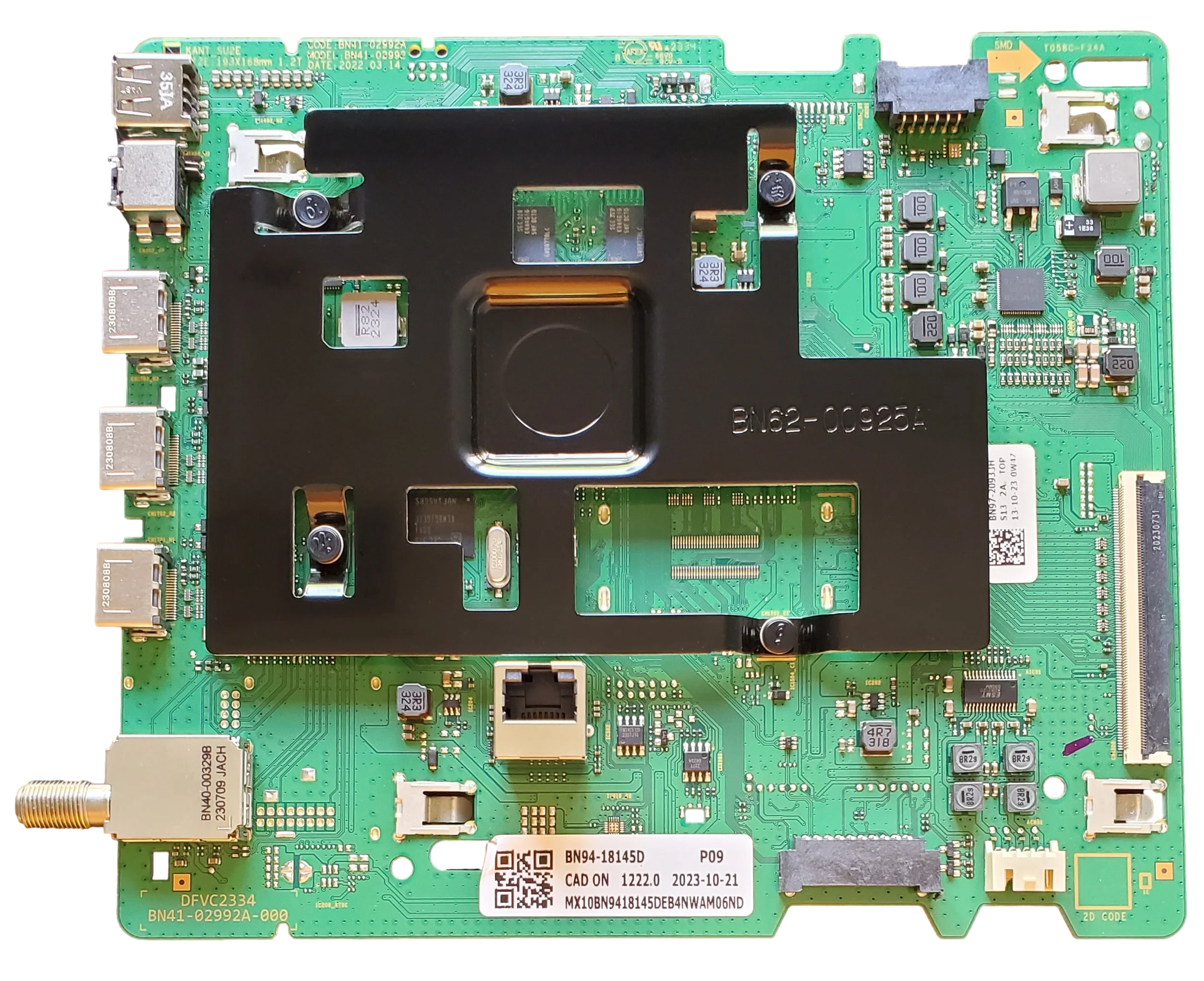 BN94-18145D Samsung Main Board, BN97-20933H, BN41-02992A, UN75CU7000FXZA