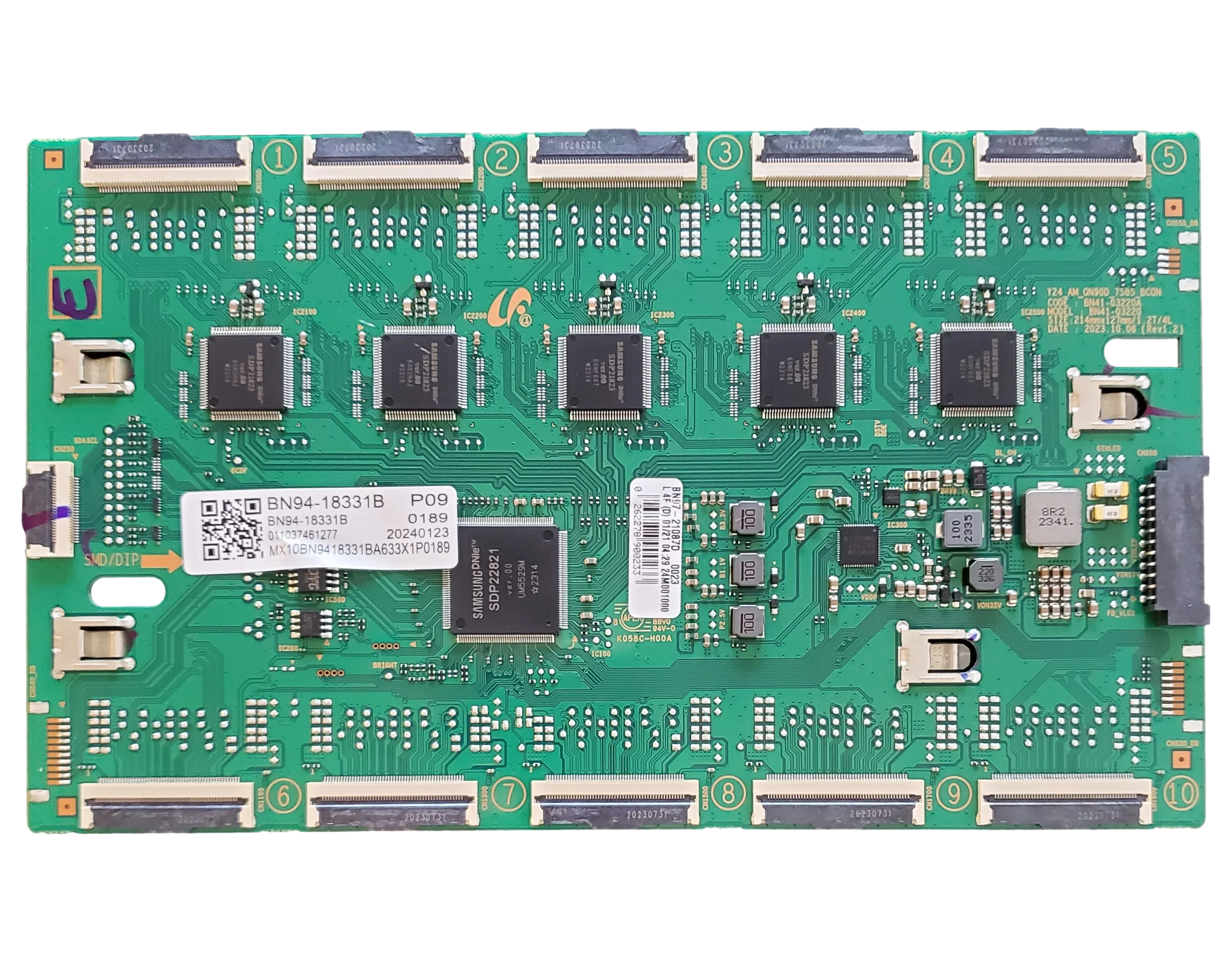 BN94-18331B Samsung LED Driver, BN97-21087D, BN41-03220A, QN85QN90DAFXZA, QN85QN90DDFXZA