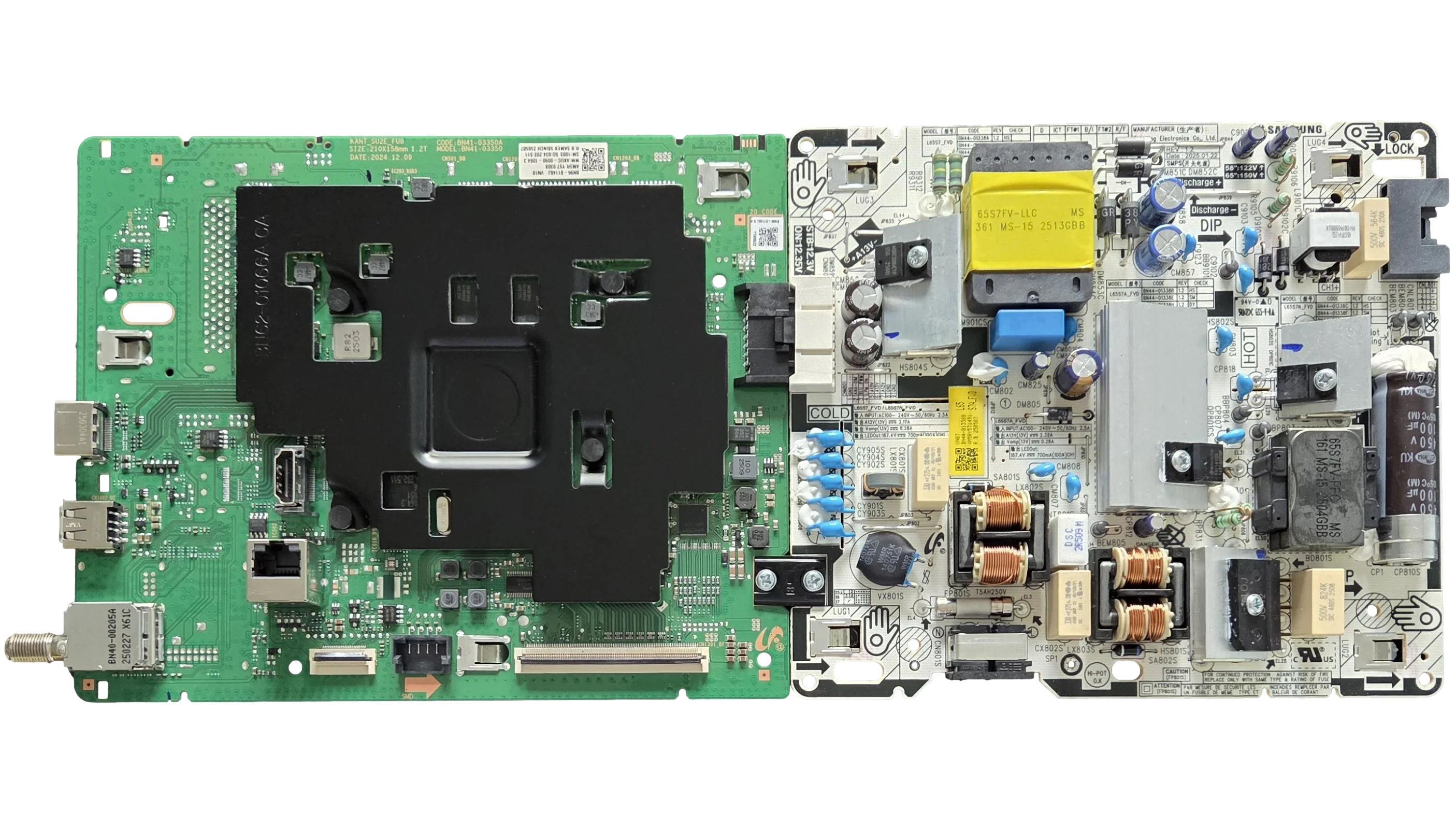 BN96-61146J-Combo Samsung Main/Power Board, BN44-01338B, UN58U7900FDXZA