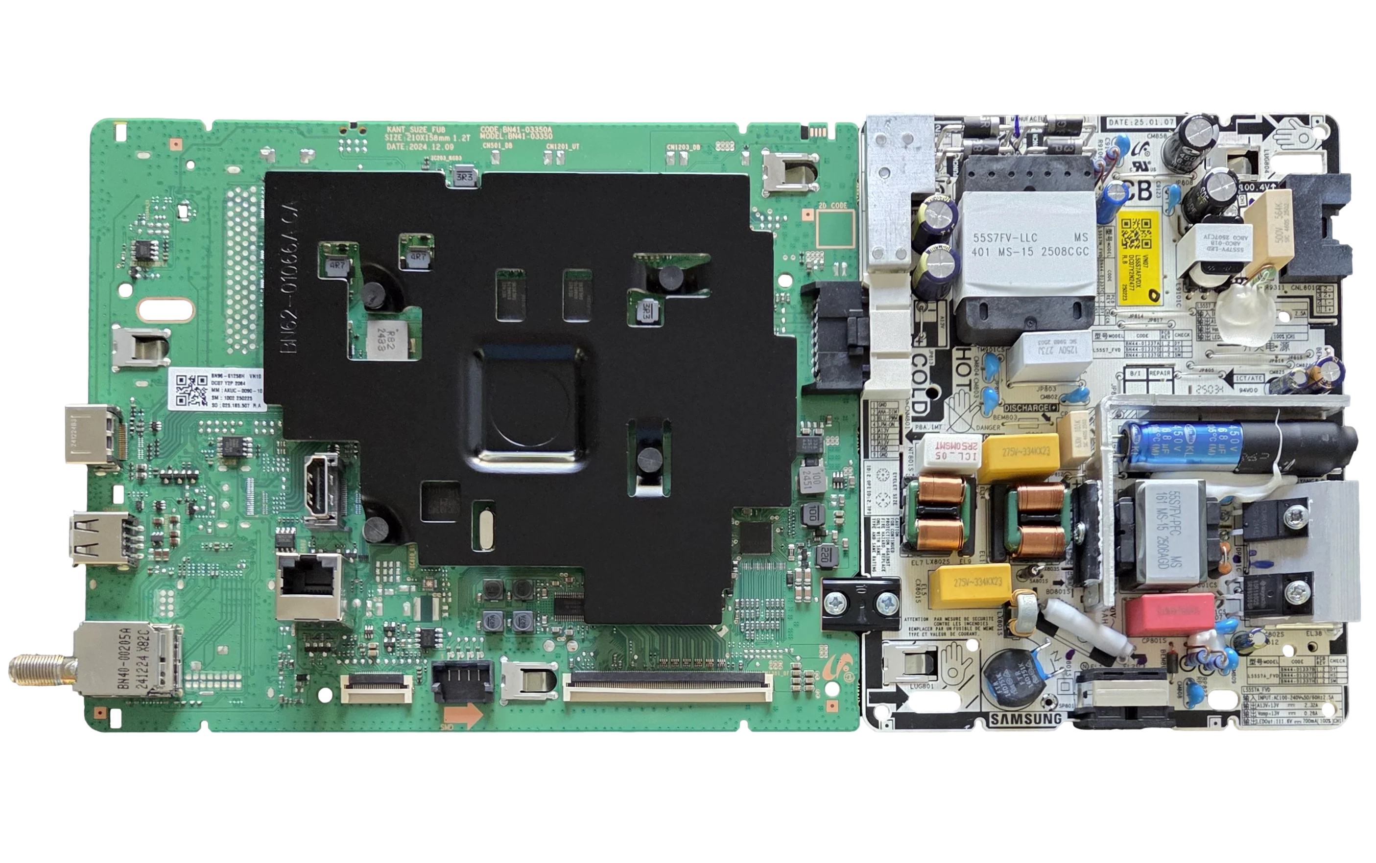 BN96-61258H-Combo, Samsung, Main Board/Power Supply, BN96-61258H, BN44-01337C, UN55U7900FFXZA