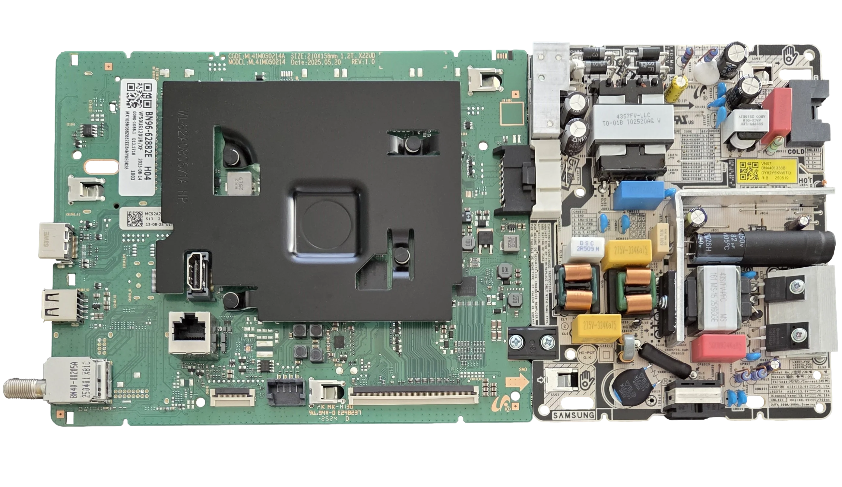 BN96-62882E-Combo Samsung Main/Power Board, BN44-01336B, UN50U7900FFXZA