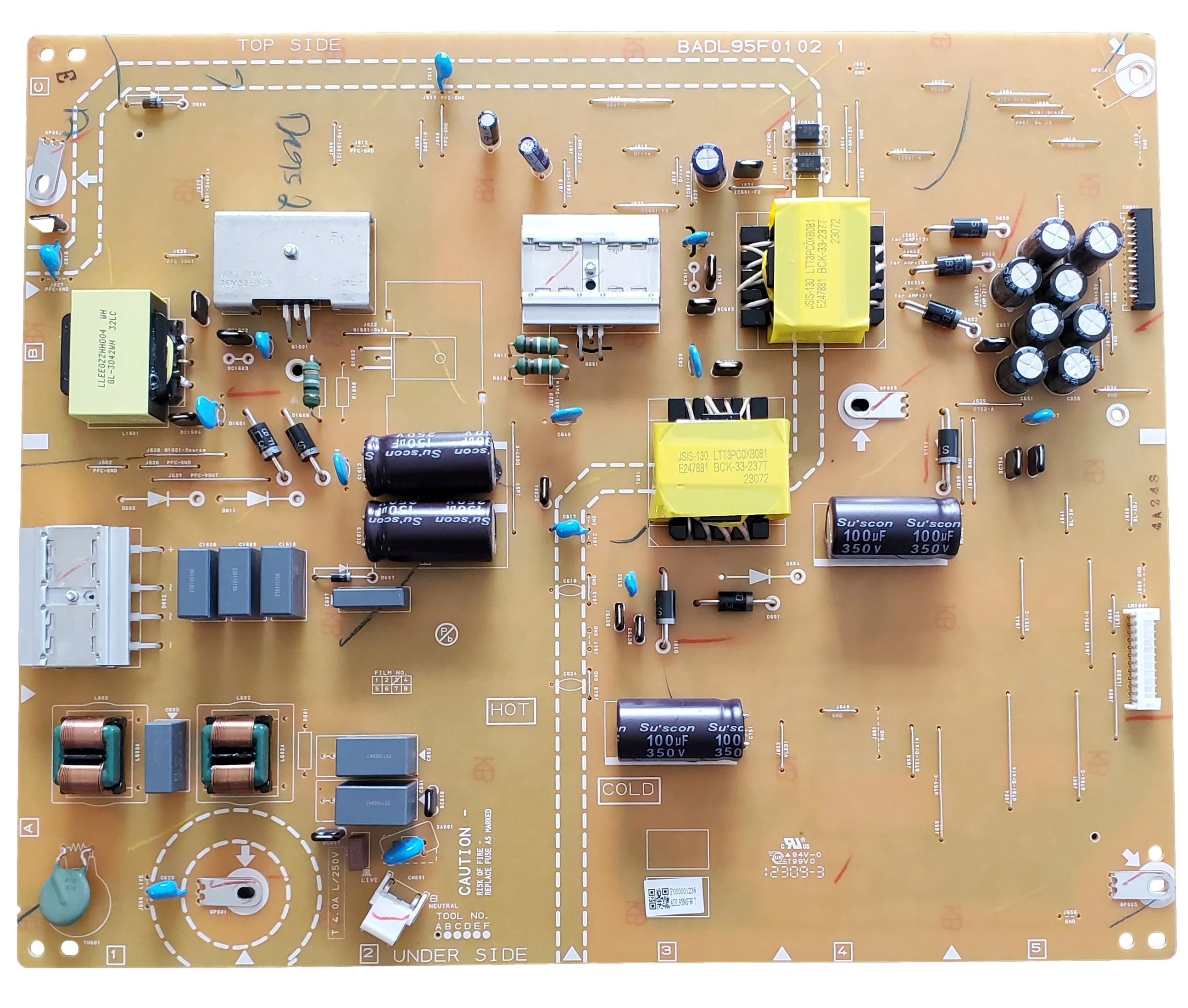 CADL95MPW001P Phillips Power Supply, ADL95MPW-001, ADL96MPWT, BADL95F0102 1, 75PUL7552/F7