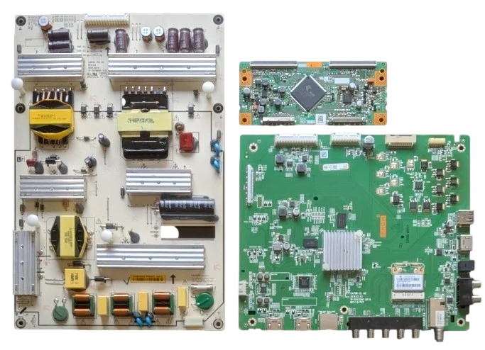 D60-D3 Vizio TV Repair Parts Kit, Y8387078S Main Board, 09-60CAP0C0-00 Power Supply, RUNTK5489TP T-Con, D60-D3