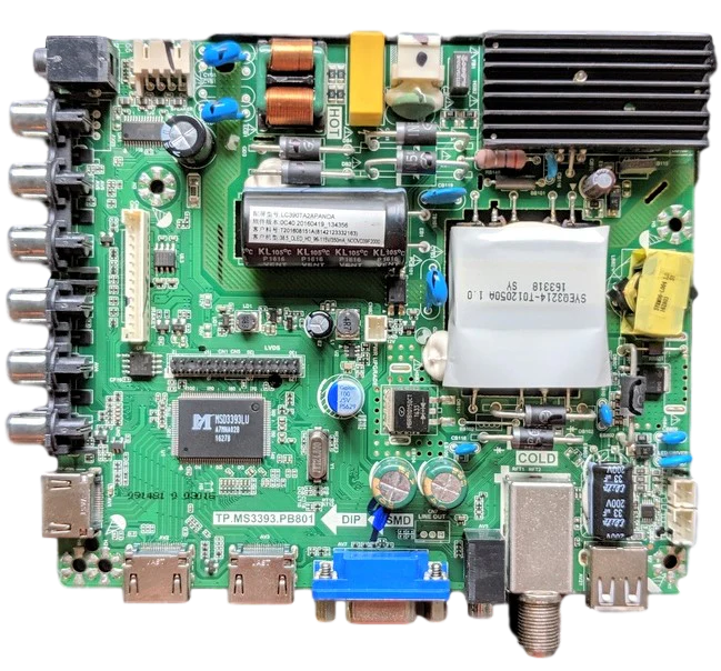 DH1TKAM0300M Haier Main Board, H16091481, TP.MS3393.PB801, LC390TA2APANDA, 39F2000