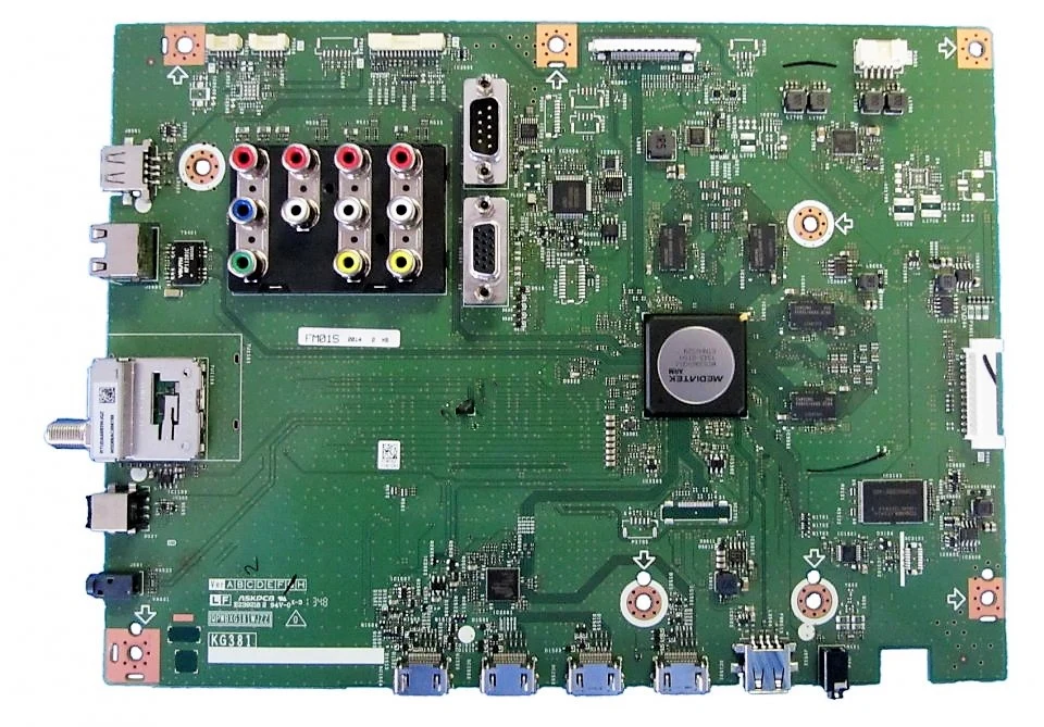 DKEYMF381FM01 Sharp Main Board, QPWBXG381WJZZ, LC-60EQ10U, LC-80LE650U