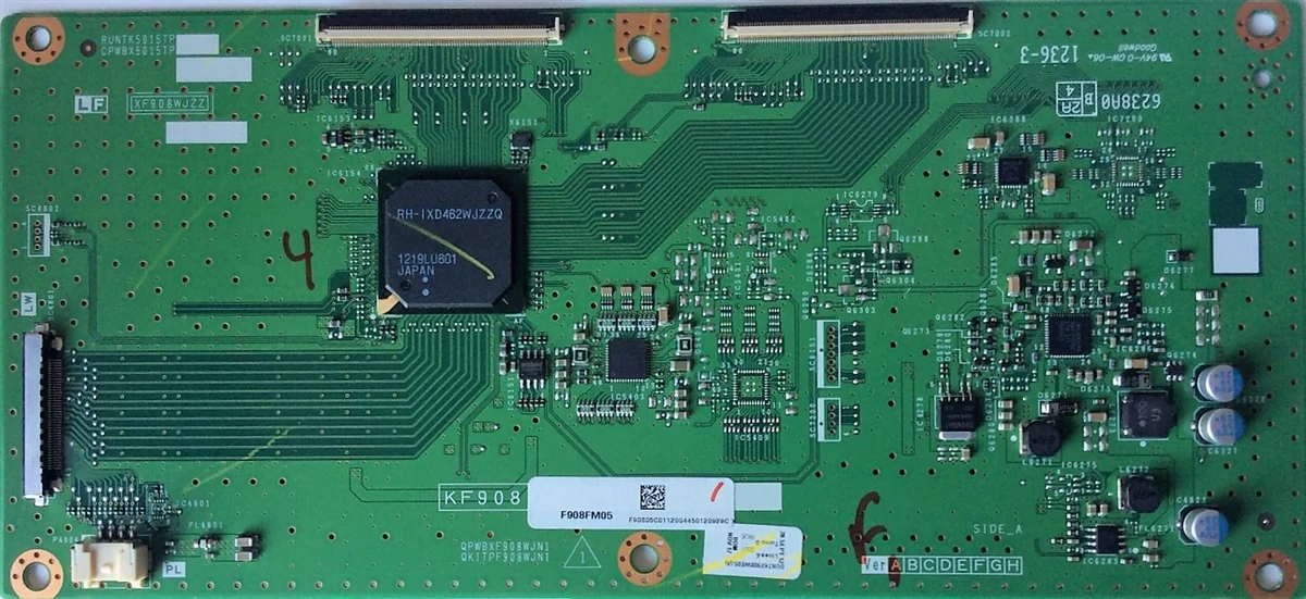DUNTKF908FM05 Sharp TV Module, T-Con Board, LC-60LE600U