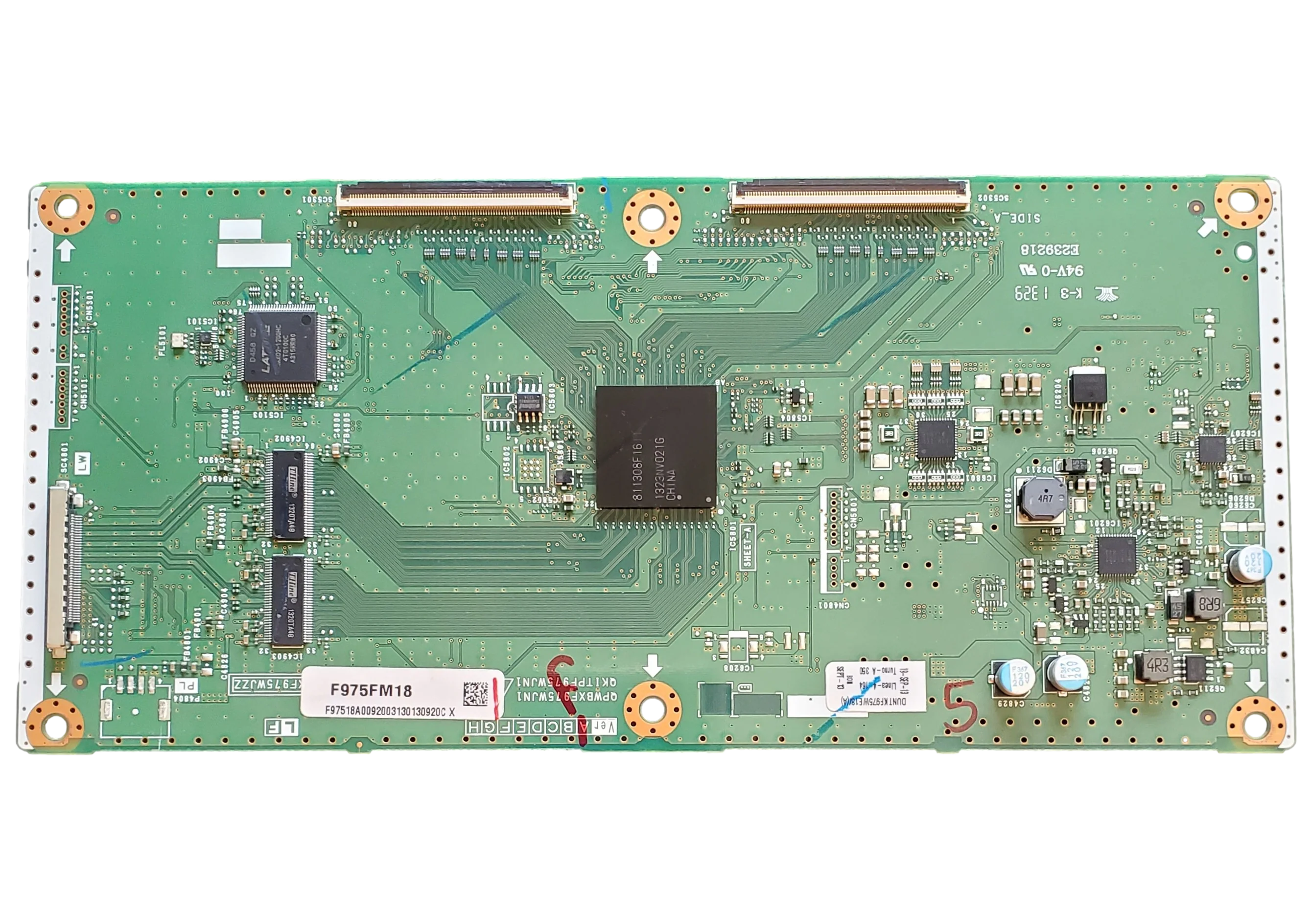 DUNTKF975FM18 Sharp TV Module, T-Con Board, KF975, XF975WJN3, QPWBXF975WJN1, LC-80LE632U - Image 2