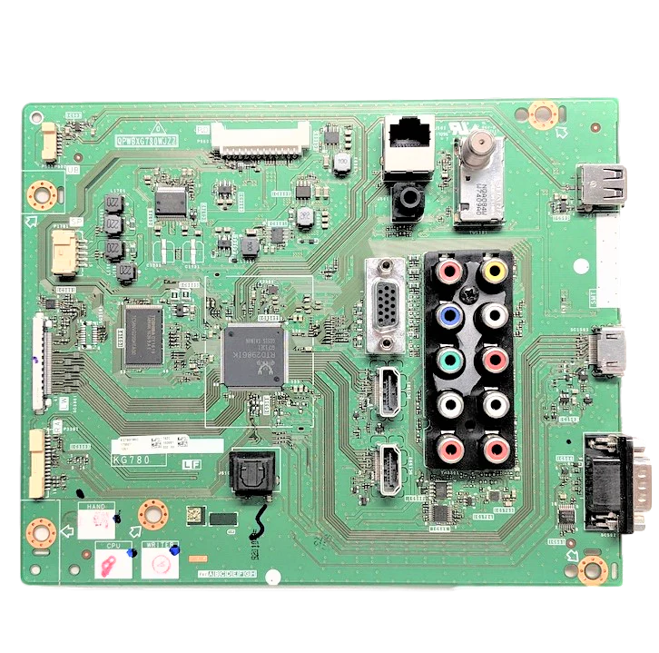 DUNTKG780FM03 Sharp Main Board, KG780FM03, QPWBXG780WJZZ, 742C, PN-LE701