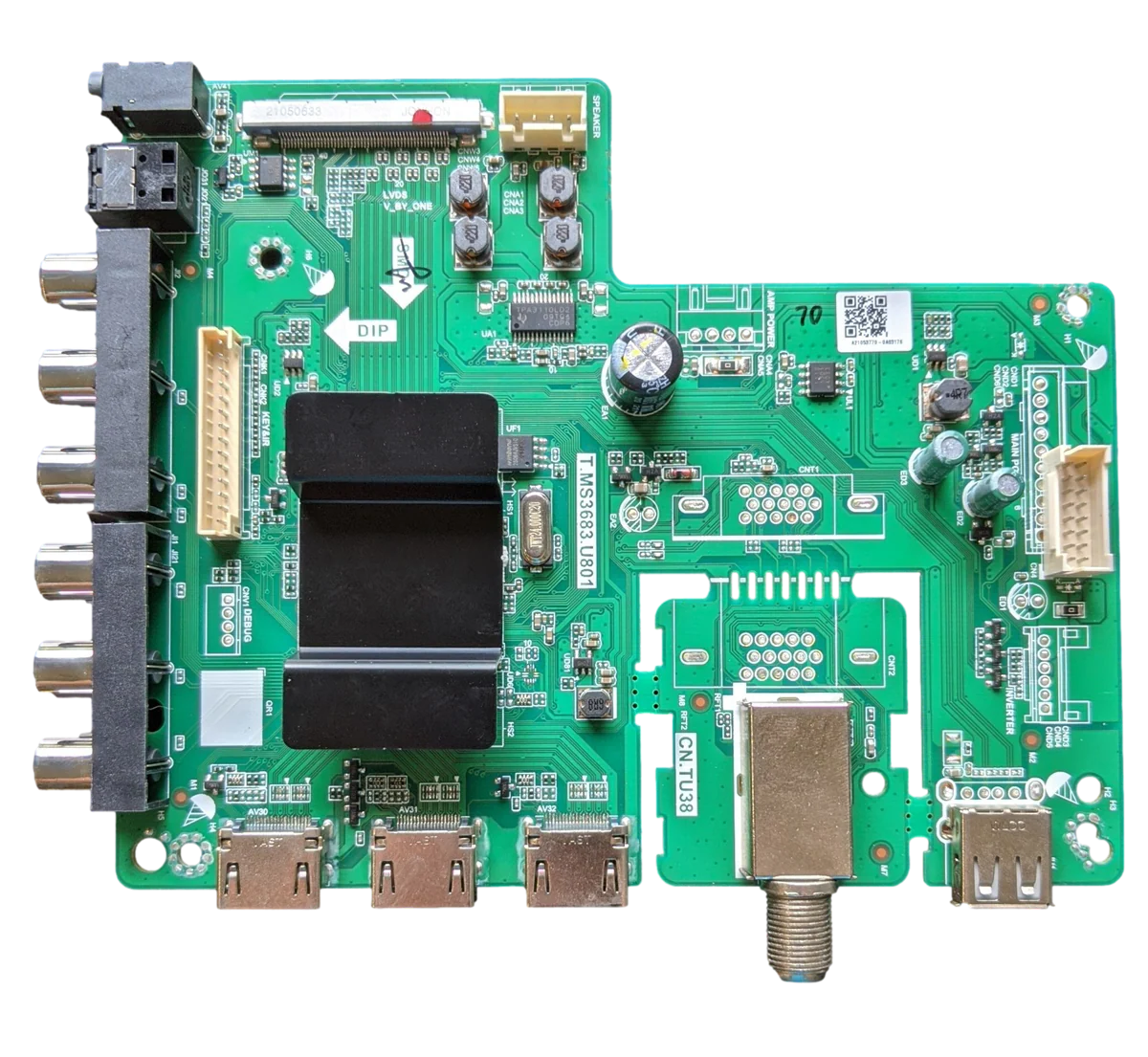 DXCK202103-013 Sceptre Main Board, T.MS3683.U801, N65