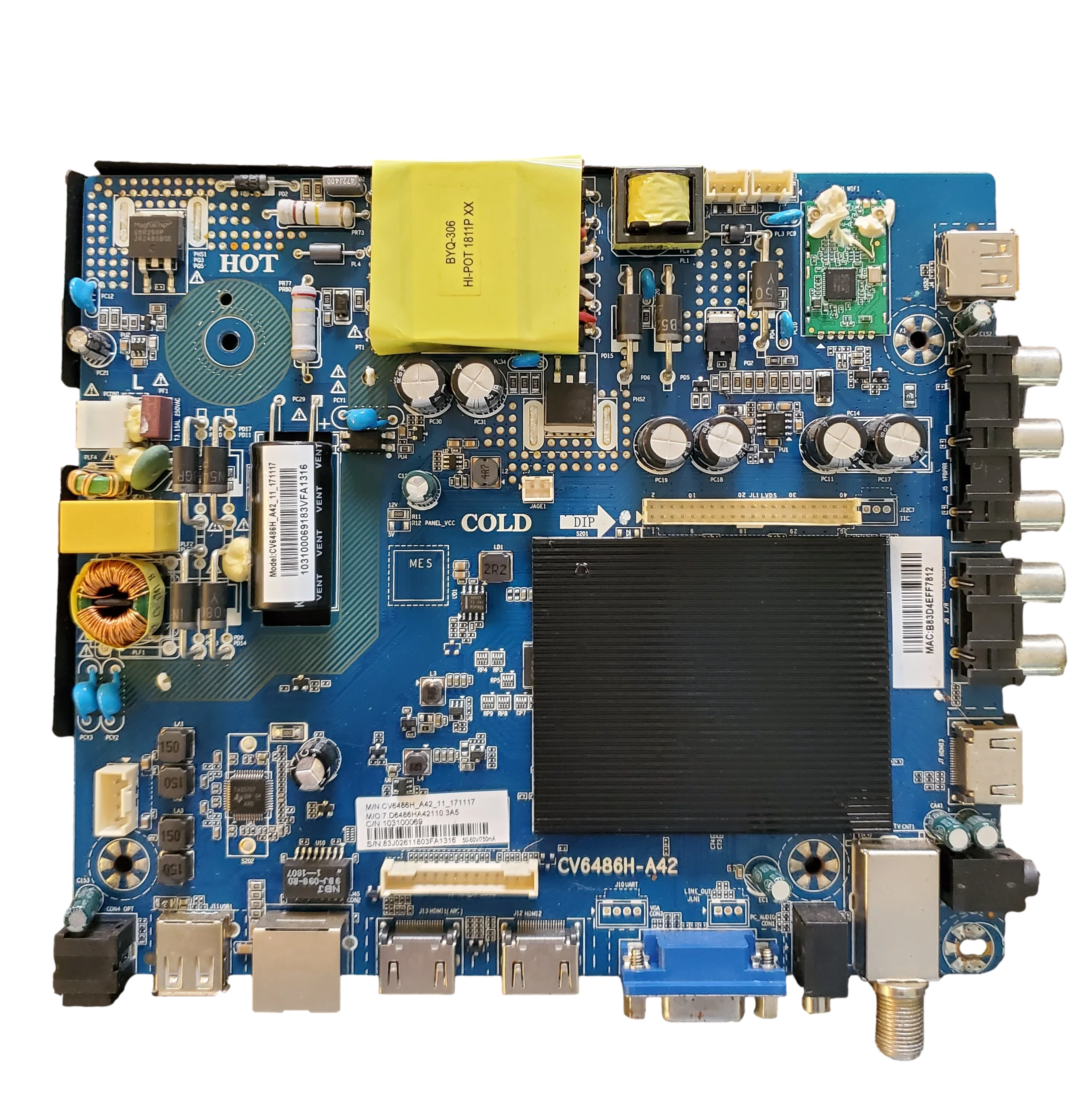 E18032-4-SY Element Main Board / Power Supply, CV6486H-A42, E2SW5018