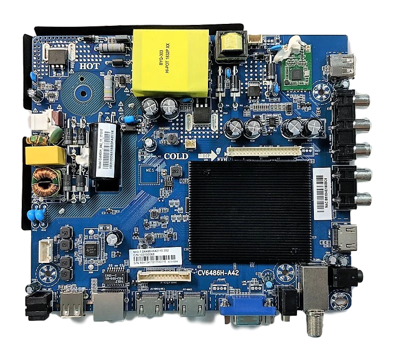 E18180-SY Element Main Board / Power Supply, E18163-SY, V400HJ6-PE1, CV6486H-A42, ELST4017