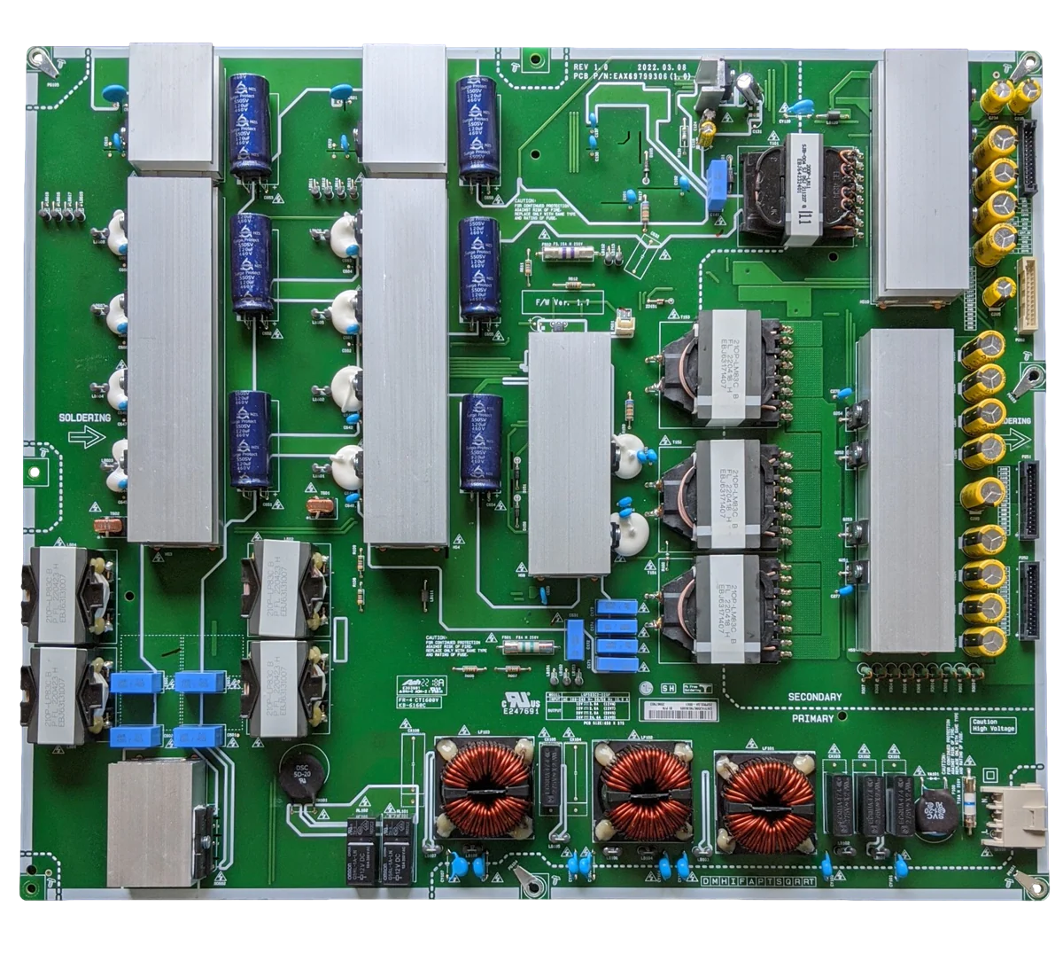 EAY35967903 LG Power Supply, EAY35967903, EAX69799306(1.0), OLED83C2AUA, OLED83C2PUA