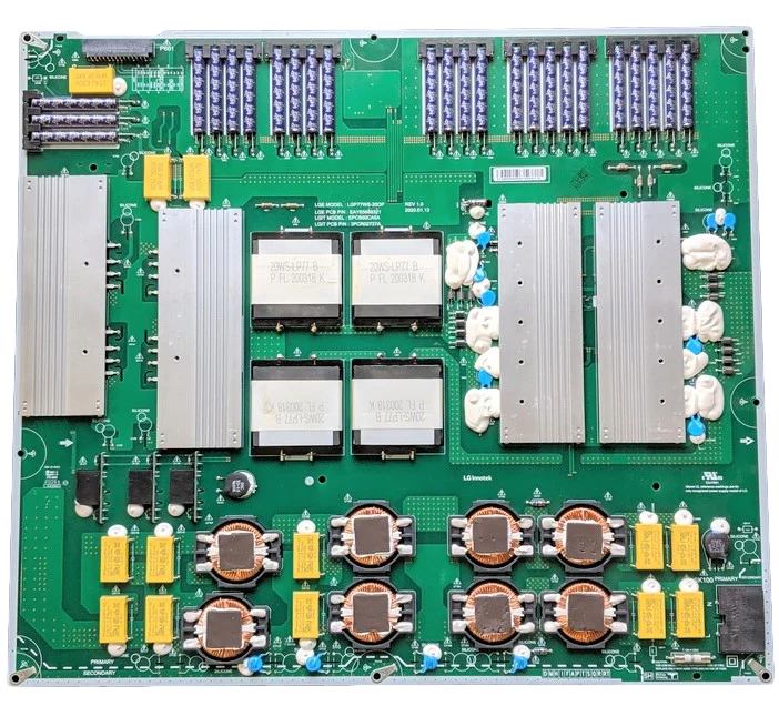EAY65689321 LG Power Supply, LGP77WS-20OP, EPCB60CA5A, 3PCR02727A, OLED77GXPUA