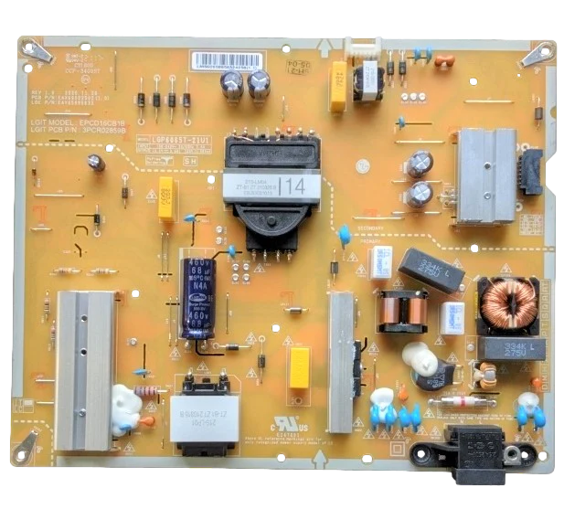 EAY65895632 LG Power Supply/LED, EAX69502502 (1.0), 65UP7670PUC, 65UP7700PUB, 65UQ7070ZUE, 65UQ7050ZUD, 65UQ8000AUB