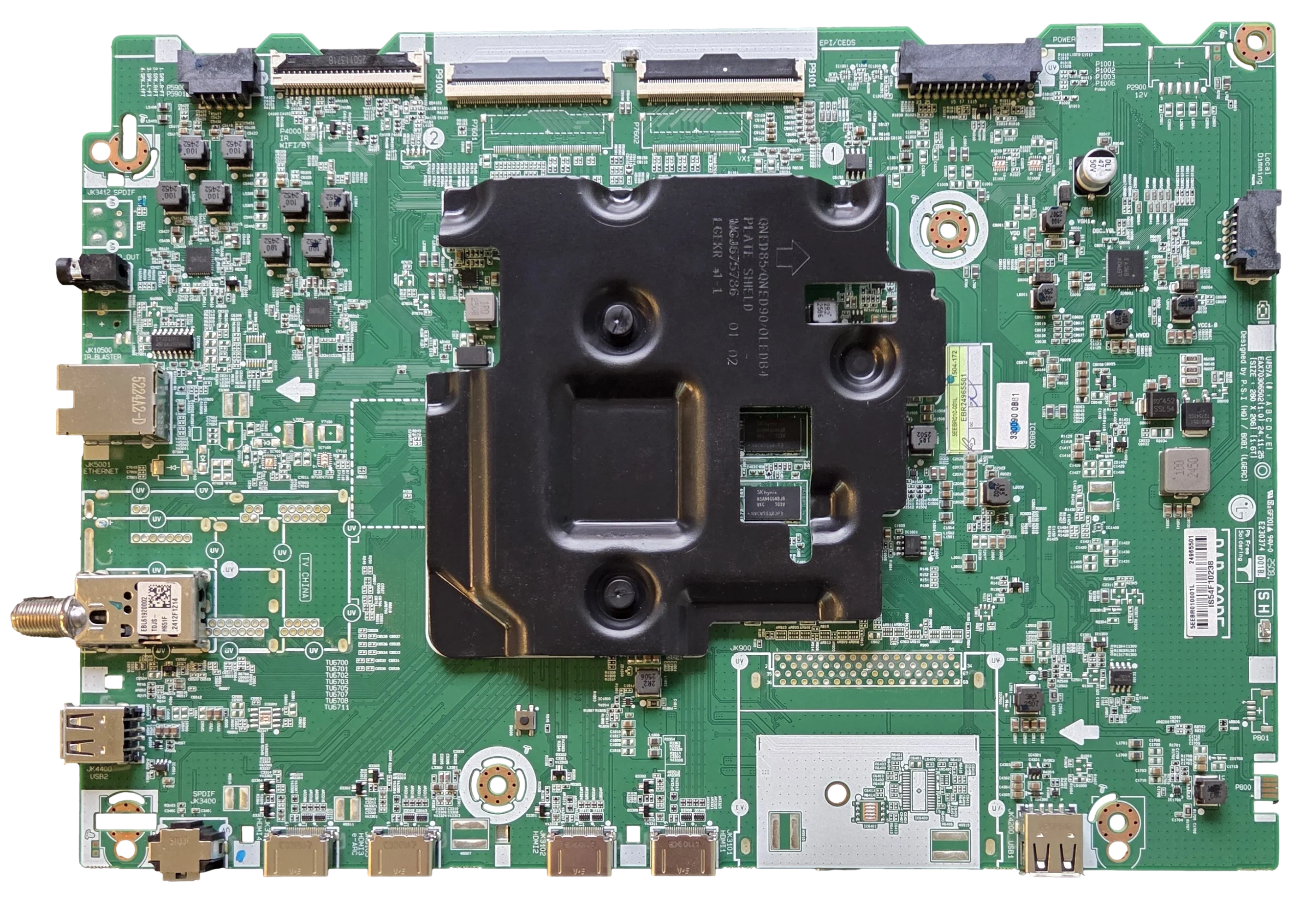 EBR24965501 LG Main Board, E230374 , EAX70306502 (1.0) , 75QNED92AUA