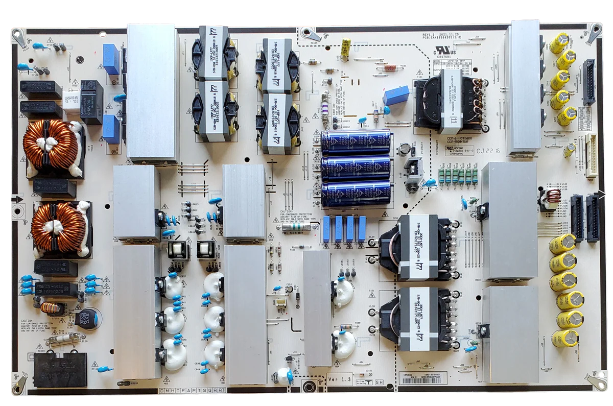 EBR33783401 LG Power Supply Board, [Cross:EAY65689425] EAX69564305 (1.0), LGPS-77CX-200P, OLED77B2PUA, OLED77C1PUB