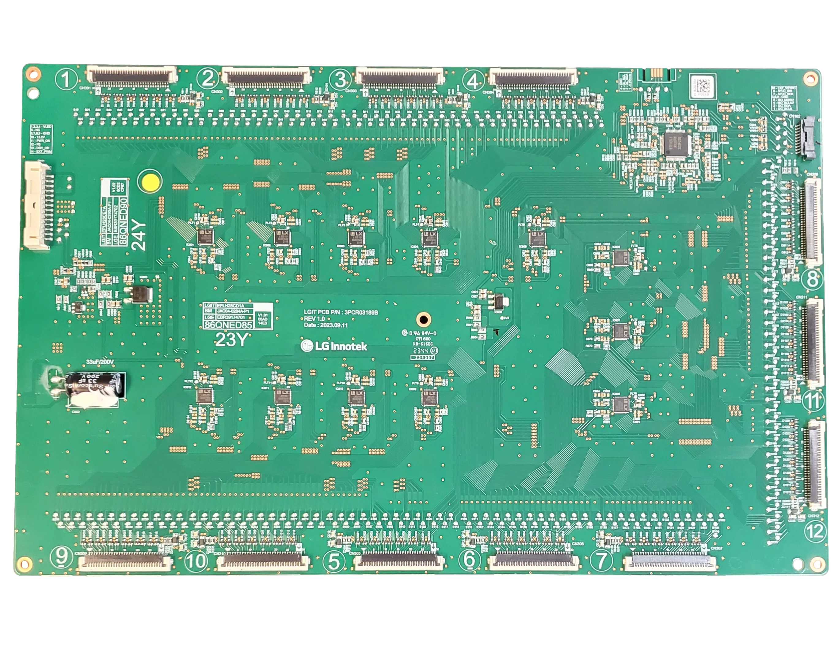 EBR39174702 LG LED Driver Board, ELPH28CE1A, 3PCR03189B, 86QNED90TUA