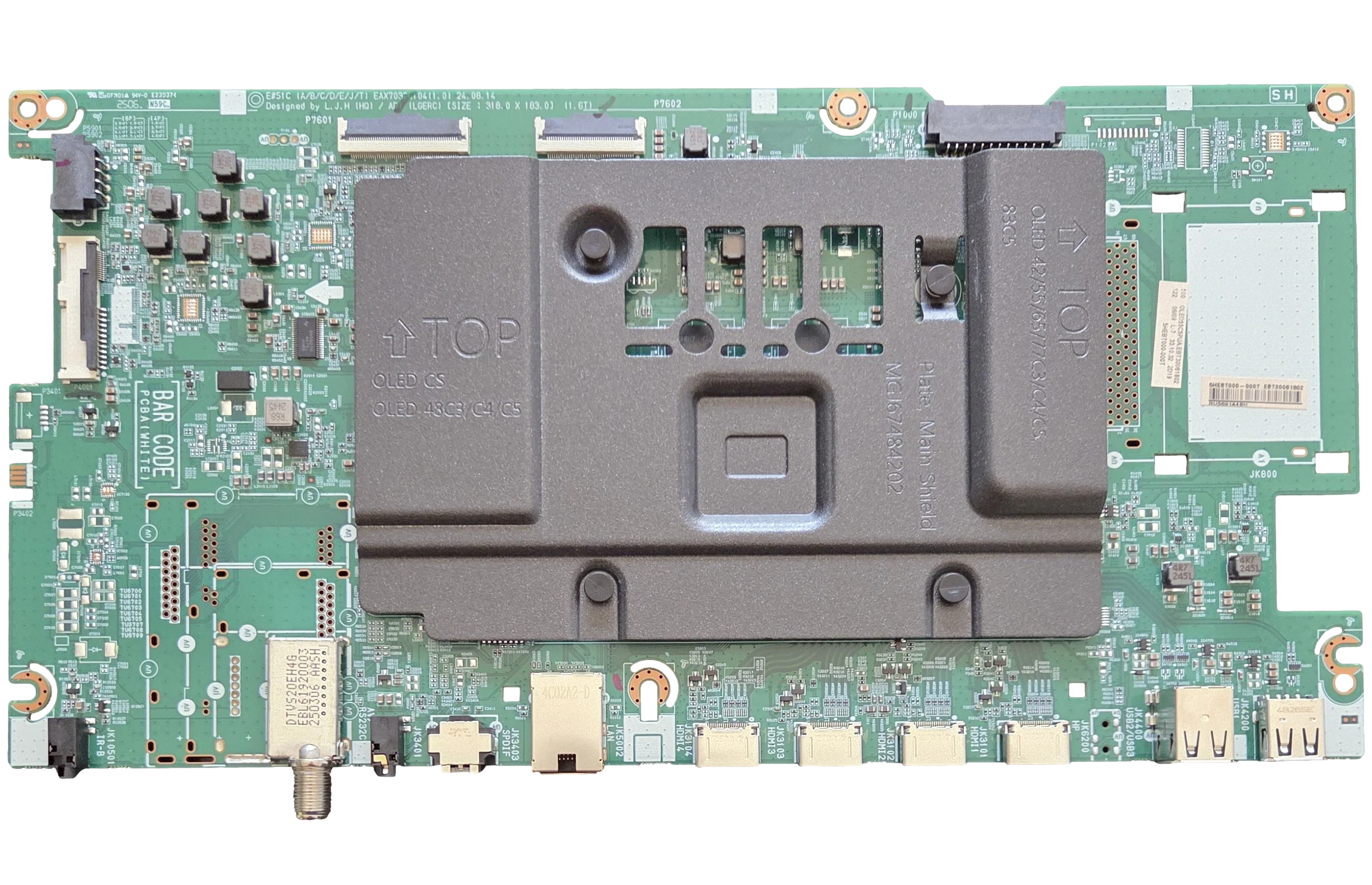EBT30061802 LG Main Board, EAX70326104(1.0), 30061812, OLED55C5PUA