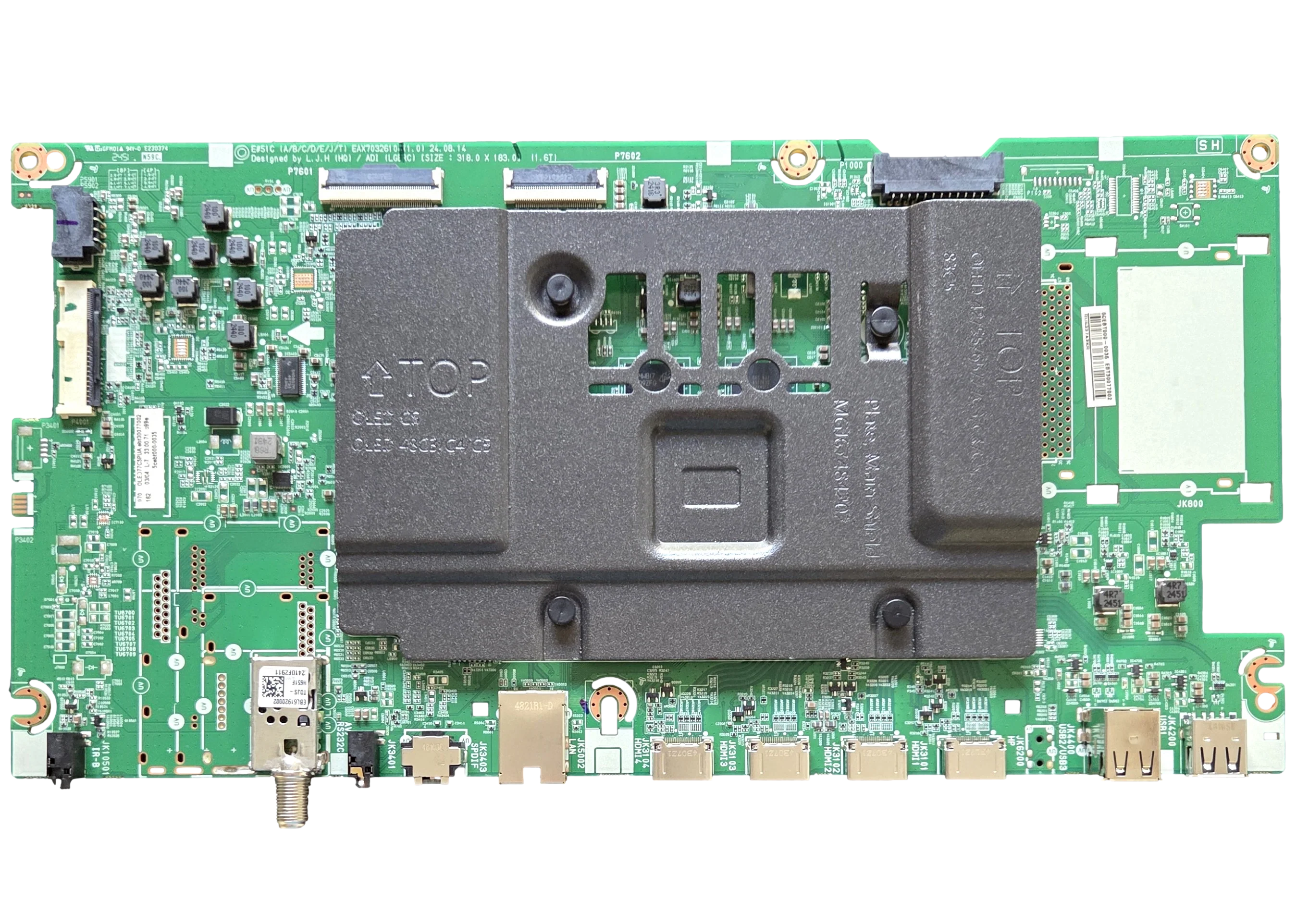 EBT30077002 LG Main Board, EAX70326104(1.0), OLED77C5PUA