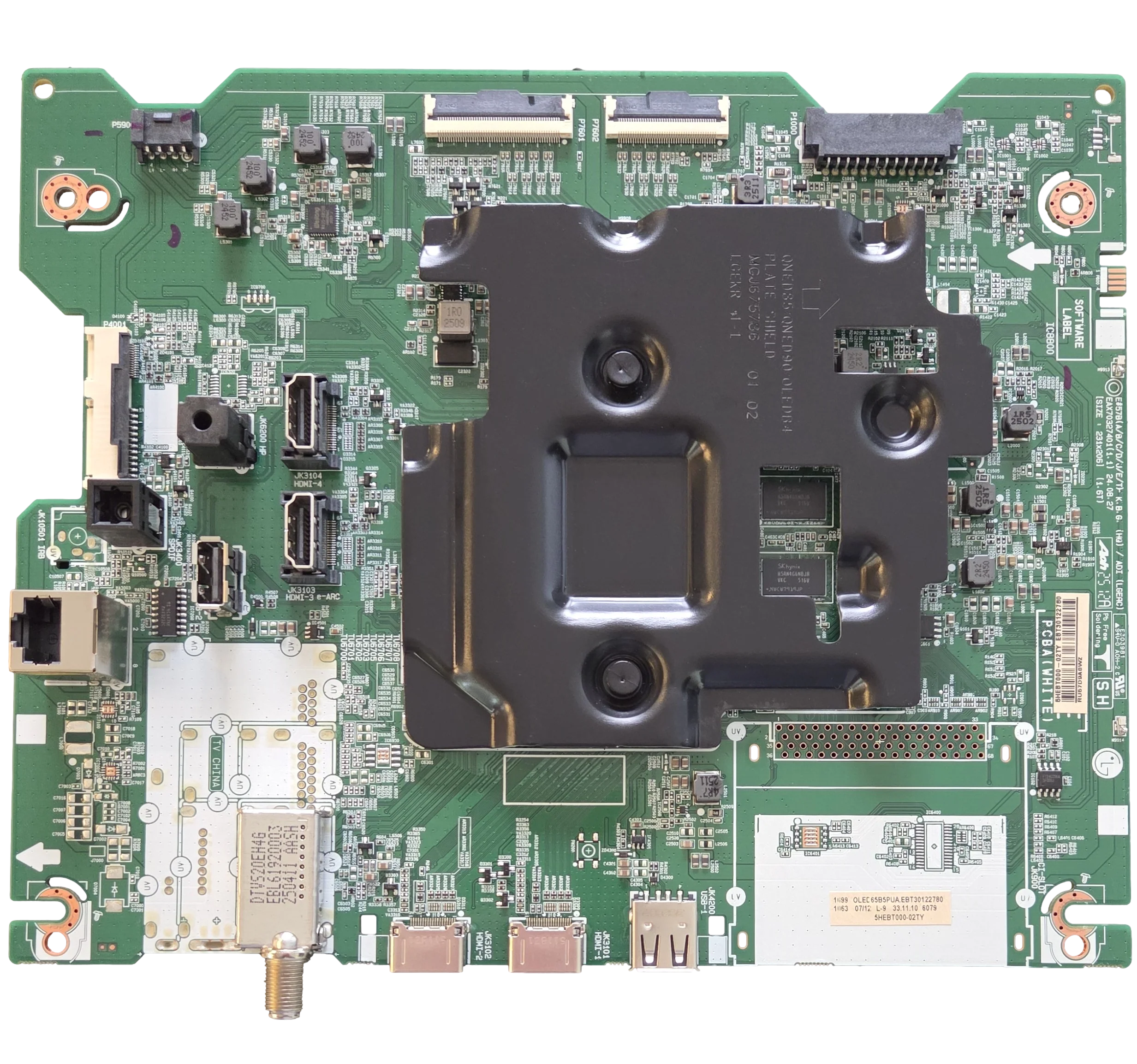 EBT30122780 LG Main Board, EAX70327401(1.1), OLED65B5PUA.DUSQLJR, OLED65B5PUA