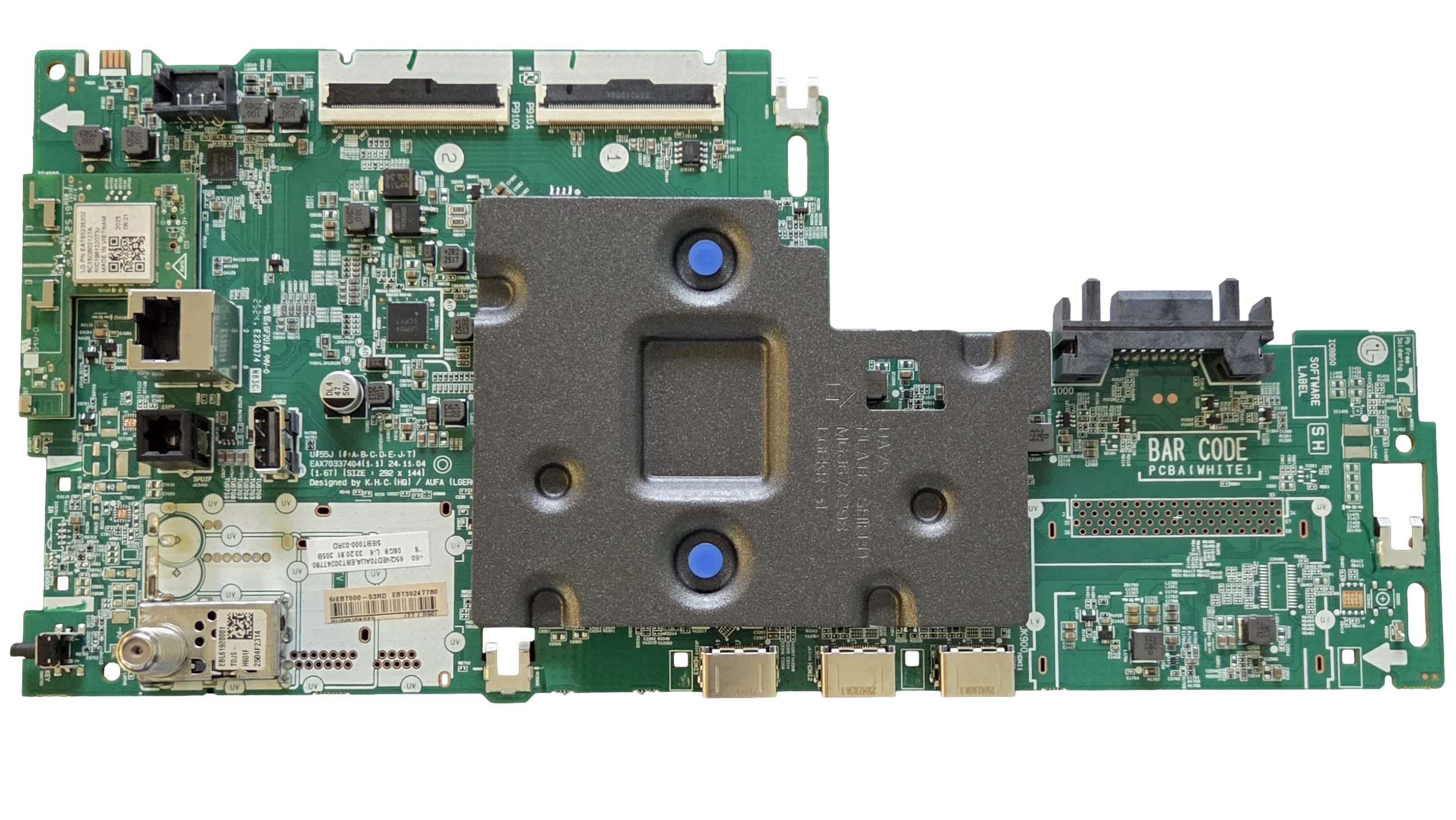 EBT30247780 LG Main Board, EAX70337404(1.1), 65QNED70AUA.BUSNLKR, 65QNED70AUA