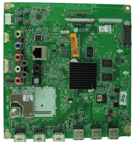 EBT62974402 LG Main Board, EAX65610206, UG.BCCDLJR, 50LB6100