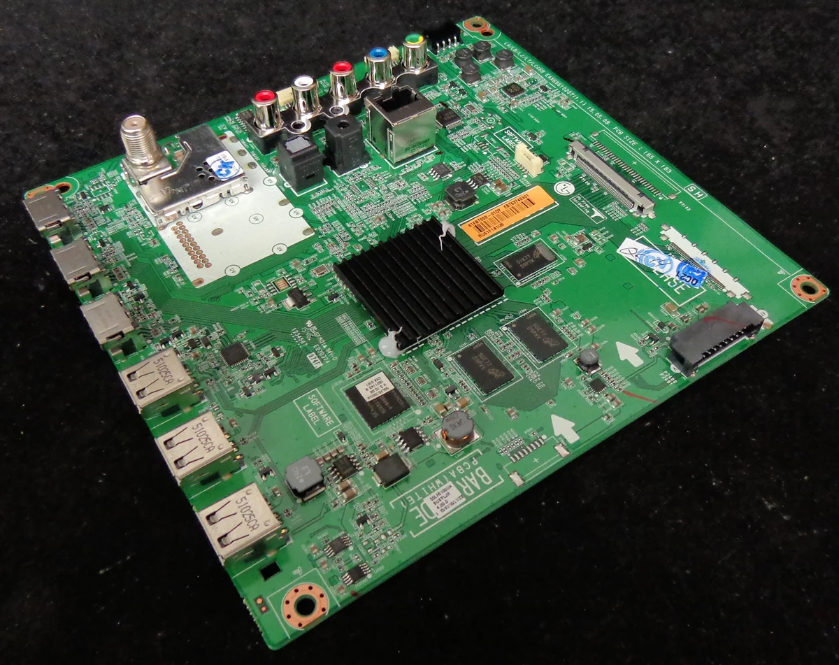 EBT63746901 LG Main Board, EAX65610206(1.0), BUSYLJR, 55LF6100-UA, 55LF6100-UA.BUSYLJR