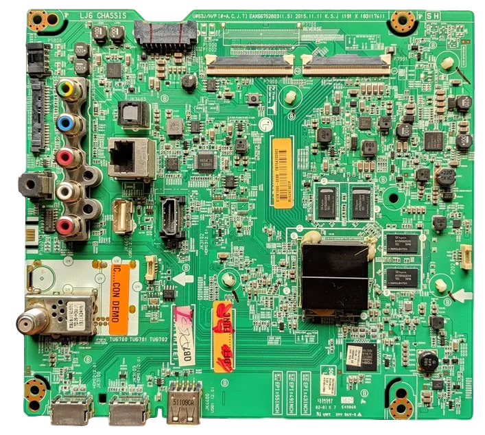 EBT64203902 LG Main Board, EAX66752803(1.5), EBT64203902, 55UH6550, 55UH6550-UB