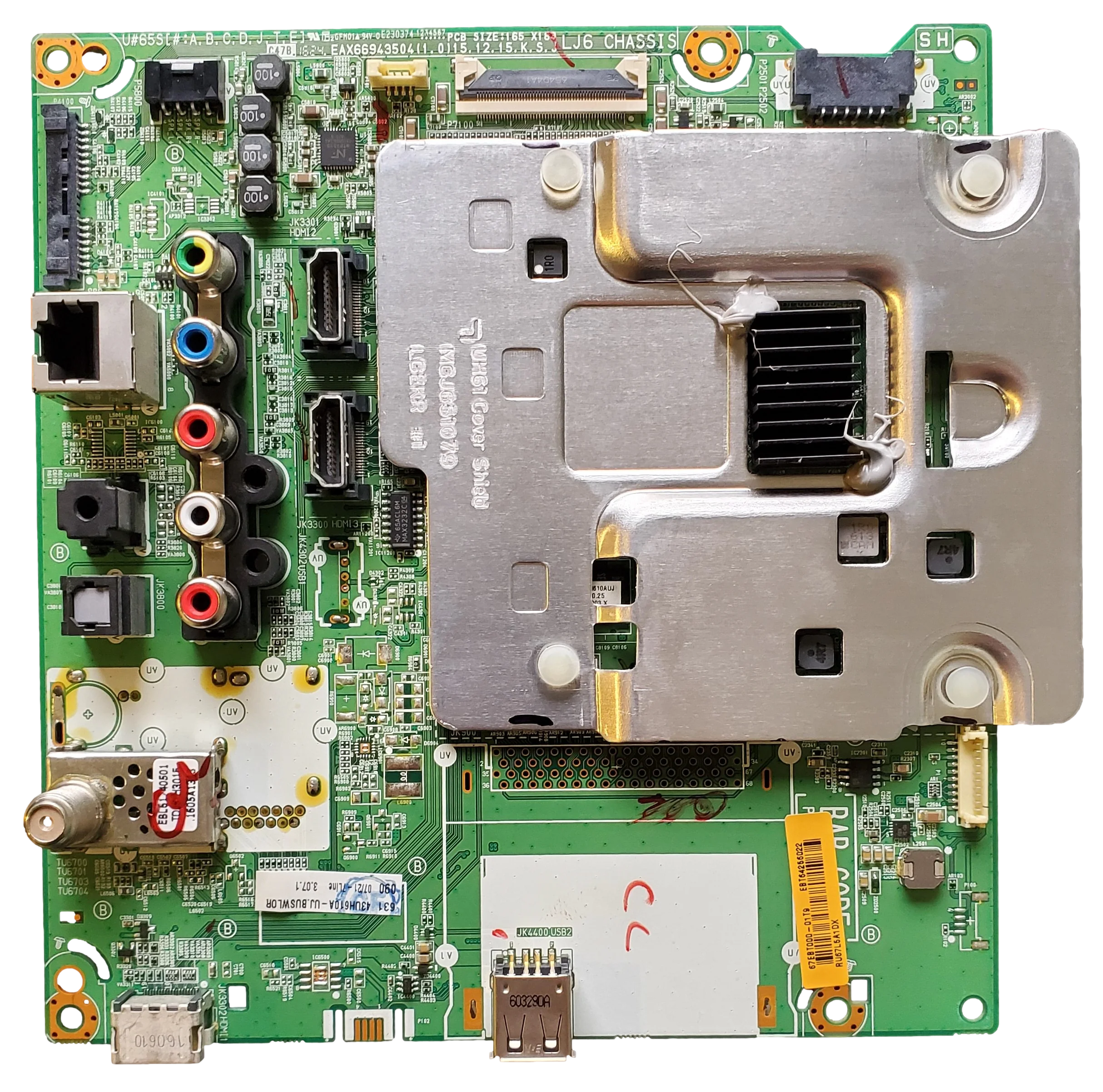 EBT64256022 LG Main Board, EAX66943504 (1.0), 43UH610A, 43UH610A-UJ.BUSWLOR