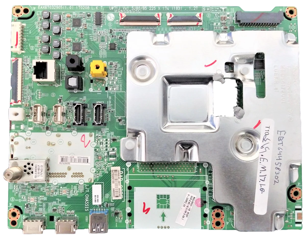 EBT64458302 LG Main Board, EAX67032905(1.0), 79EBT000, 65SJ8500-UB