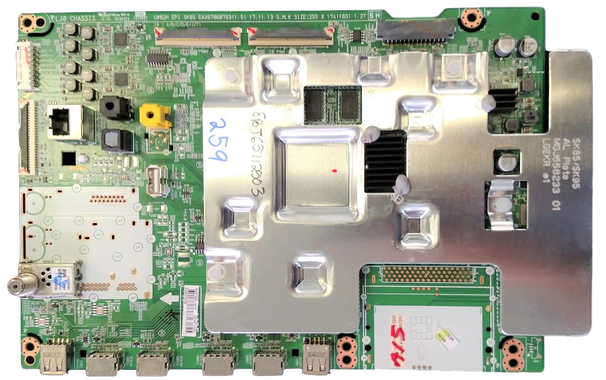 EBT65112503 LG Main Board, EAX67868703(1.0), 86EBT000, 65SK9000PUA