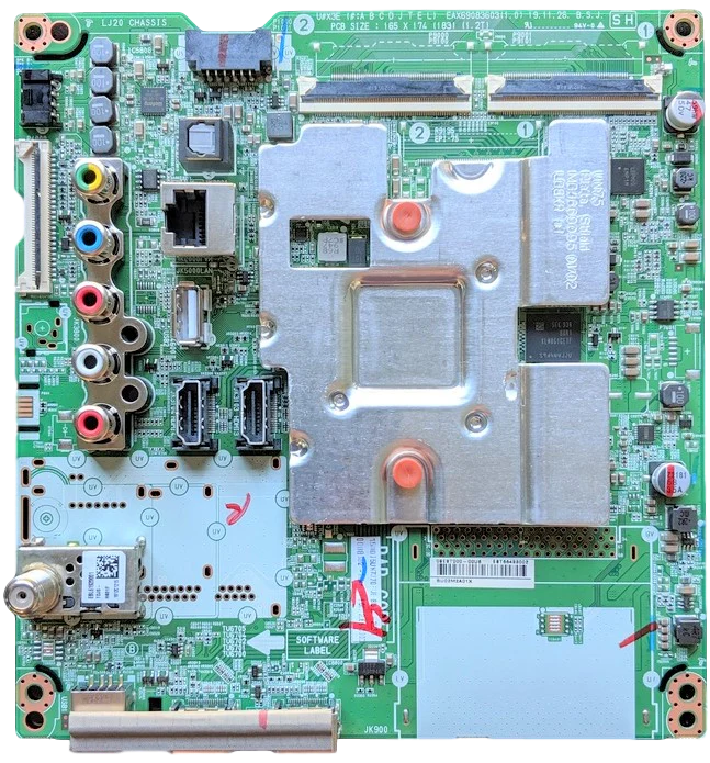 EBT66433002 LG Main Board, EBT66433002, EAX69083603(1.0), 75UN7370PUE
