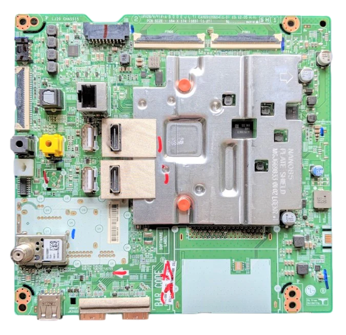 EBT66517101 LG Main Board, EAX69109604 (1.0), LJ20 CHASSIS, BUSFLOR, 55NANO85UNA