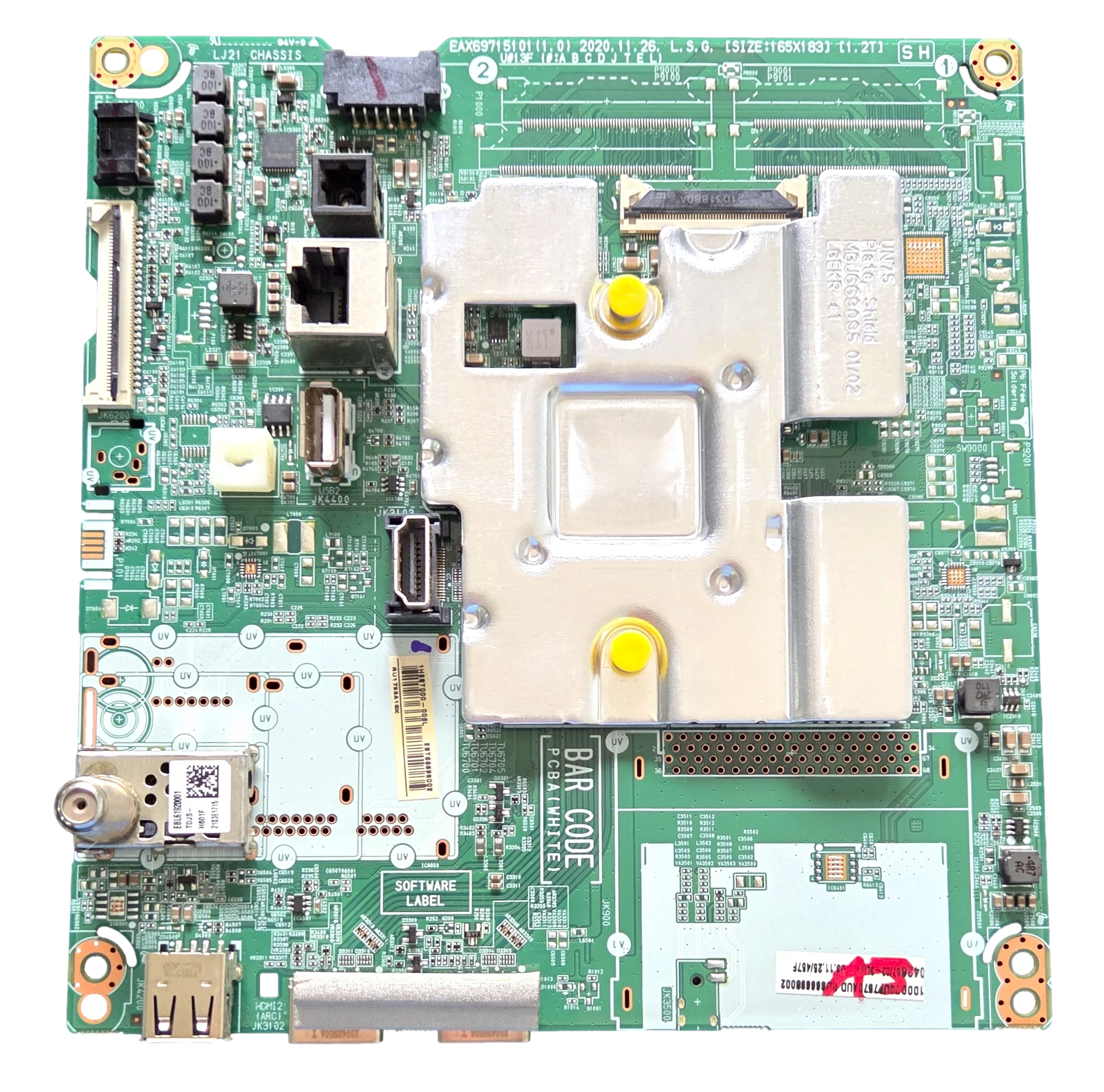 EBT66698002 LG Main Board, EAX69715101(1.0), 70UP7570AUD, 70UP7570AUD.BUSMLKR