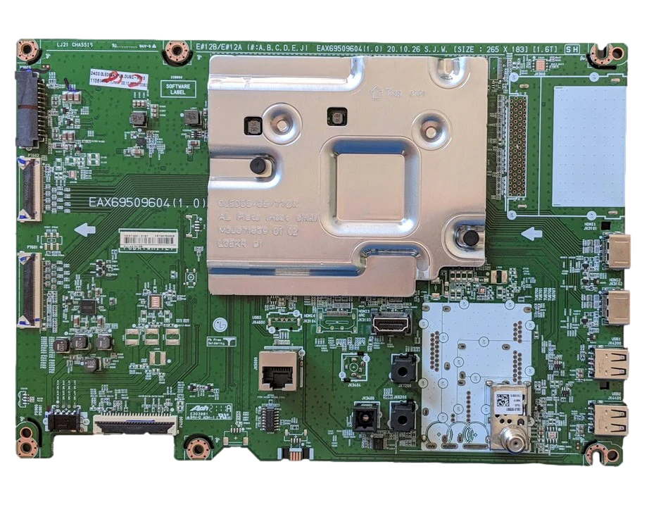EBT66700608 LG Main Board, EAX69509604(1.0) OLED65A1PUA, OLED65A1PUA DUSQLJR