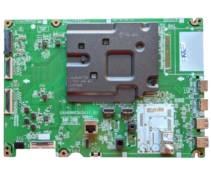 EBT66914502 LG Main Board, EAX69803404 (1.0), DUSQLJR, OLED55B2PUA