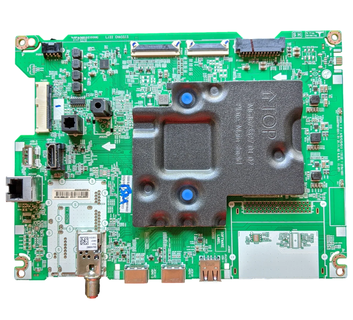 EBT66918402 LG Main Board, EAX69790103 (1.0), OLED55A2PUA