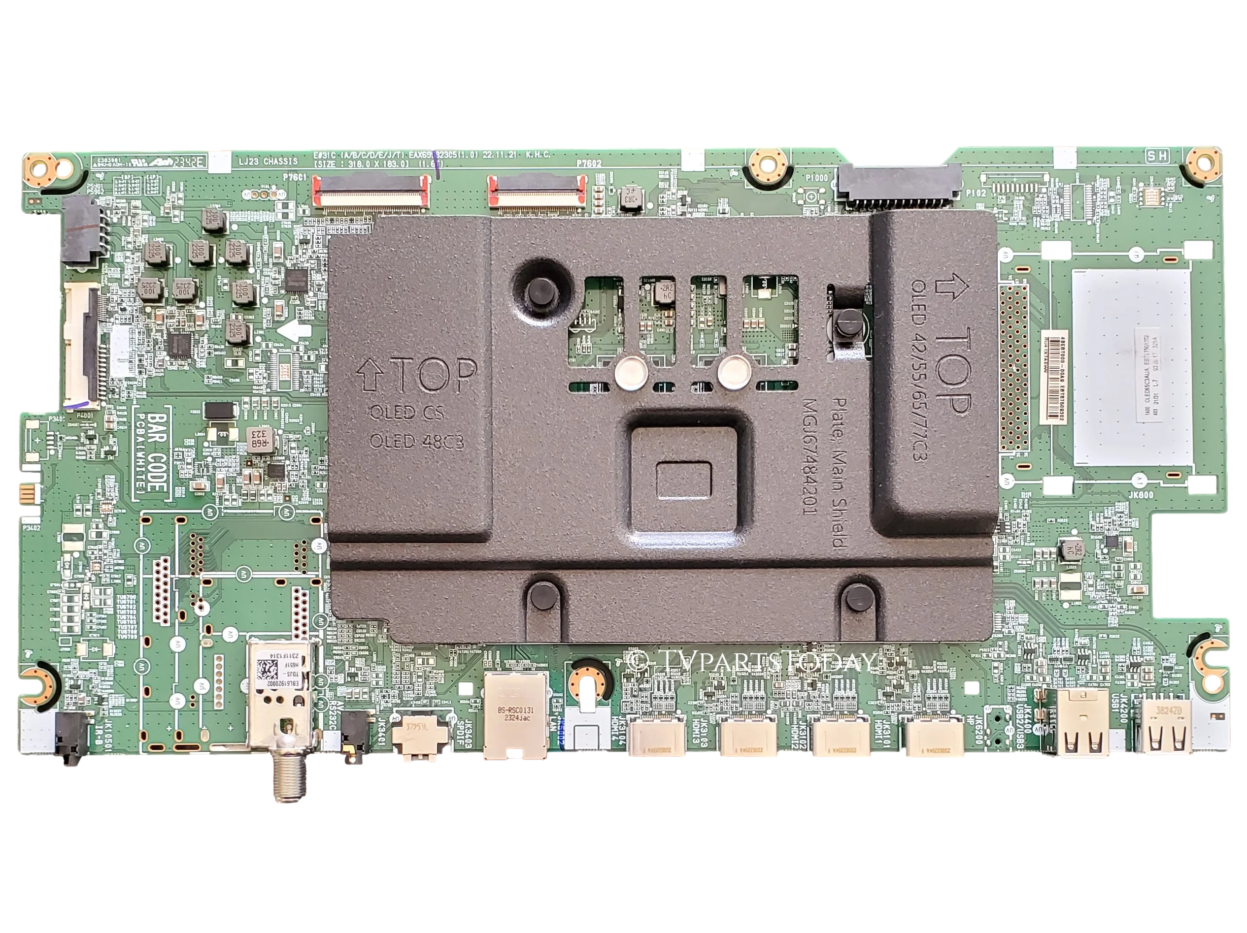 EBT67509302 LG Main Board, [Cross:EBT67509303, EBU67335807, EBU67335802, EBU67335806], EAX69982304(1.0), OLED65C3AUA.DUSQLJR, OLED65C3AUA