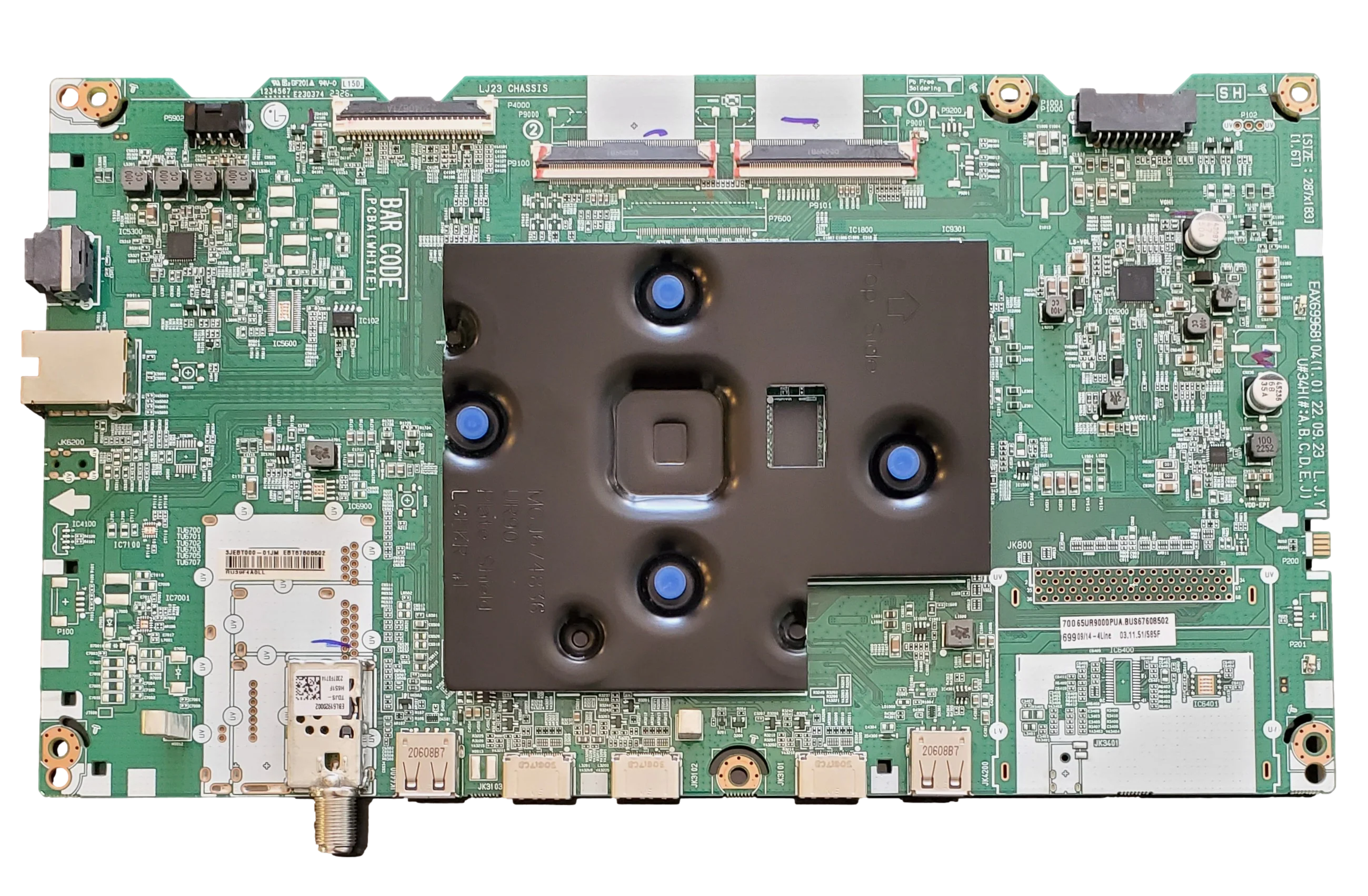 EBT67608502 LG Main Board, EAX69968104(1.0), 65UR9000PUA, 65UR9000PUA.BUSCLKR